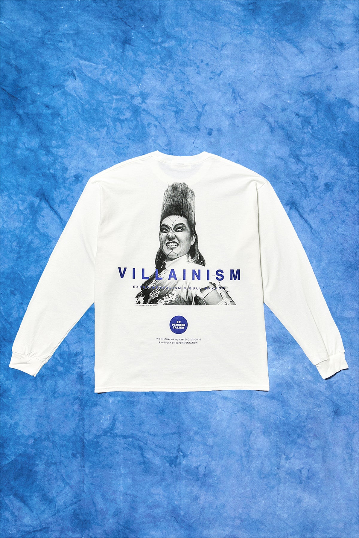 BULL NAKANO “VILLAINISM” LONG SLEEVE TEE / WHITE( Limited Edition )