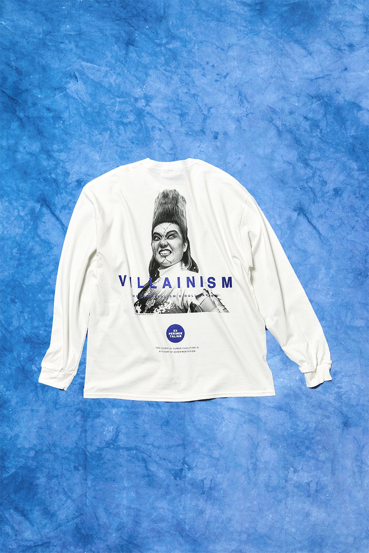 BULL NAKANO “VILLAINISM” LONG SLEEVE TEE / WHITE( Limited Edition )