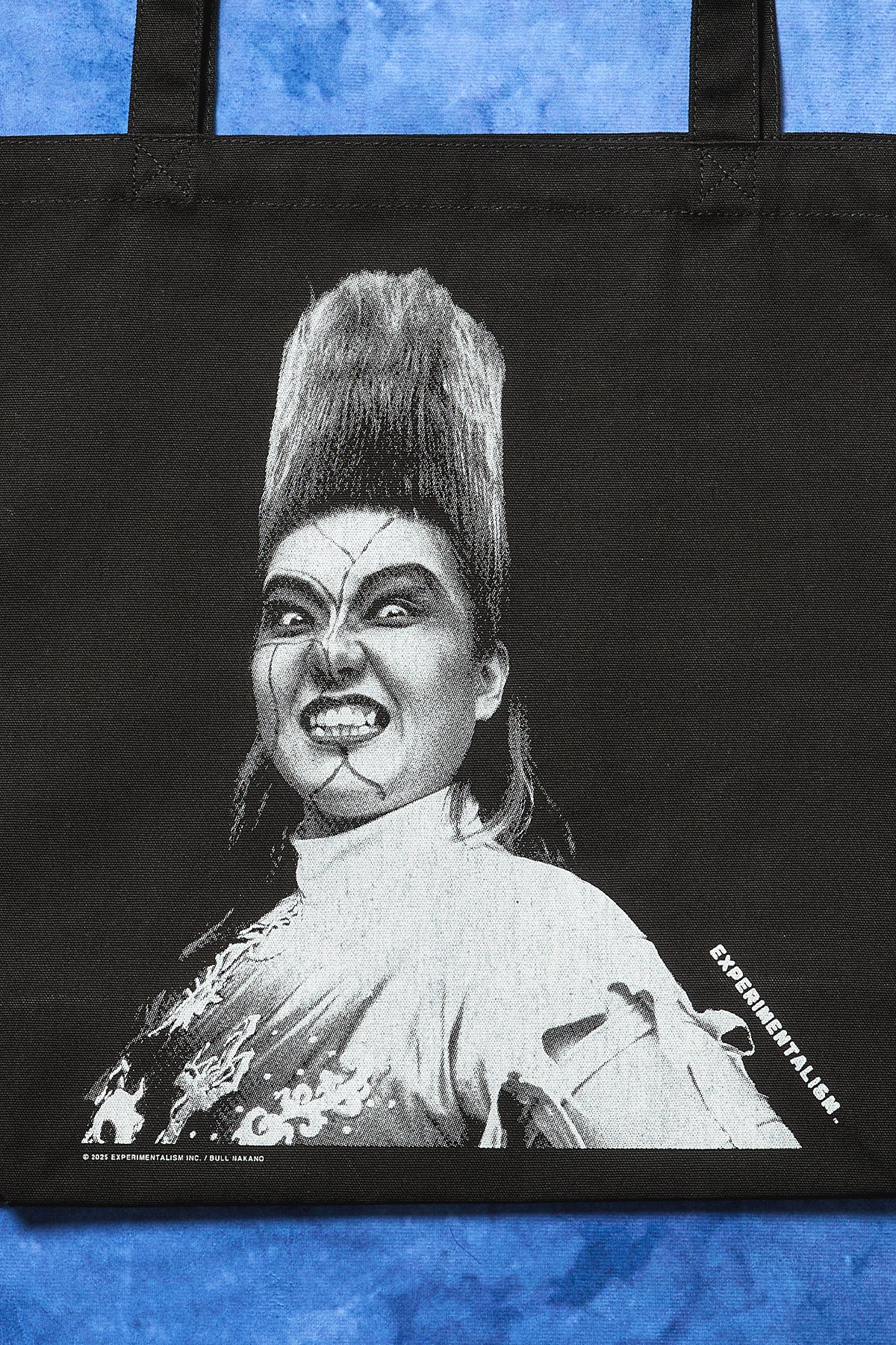 BULL NAKANO “VILLAINISM” BIG TOTE BAG / BLACK( Limited Edition )