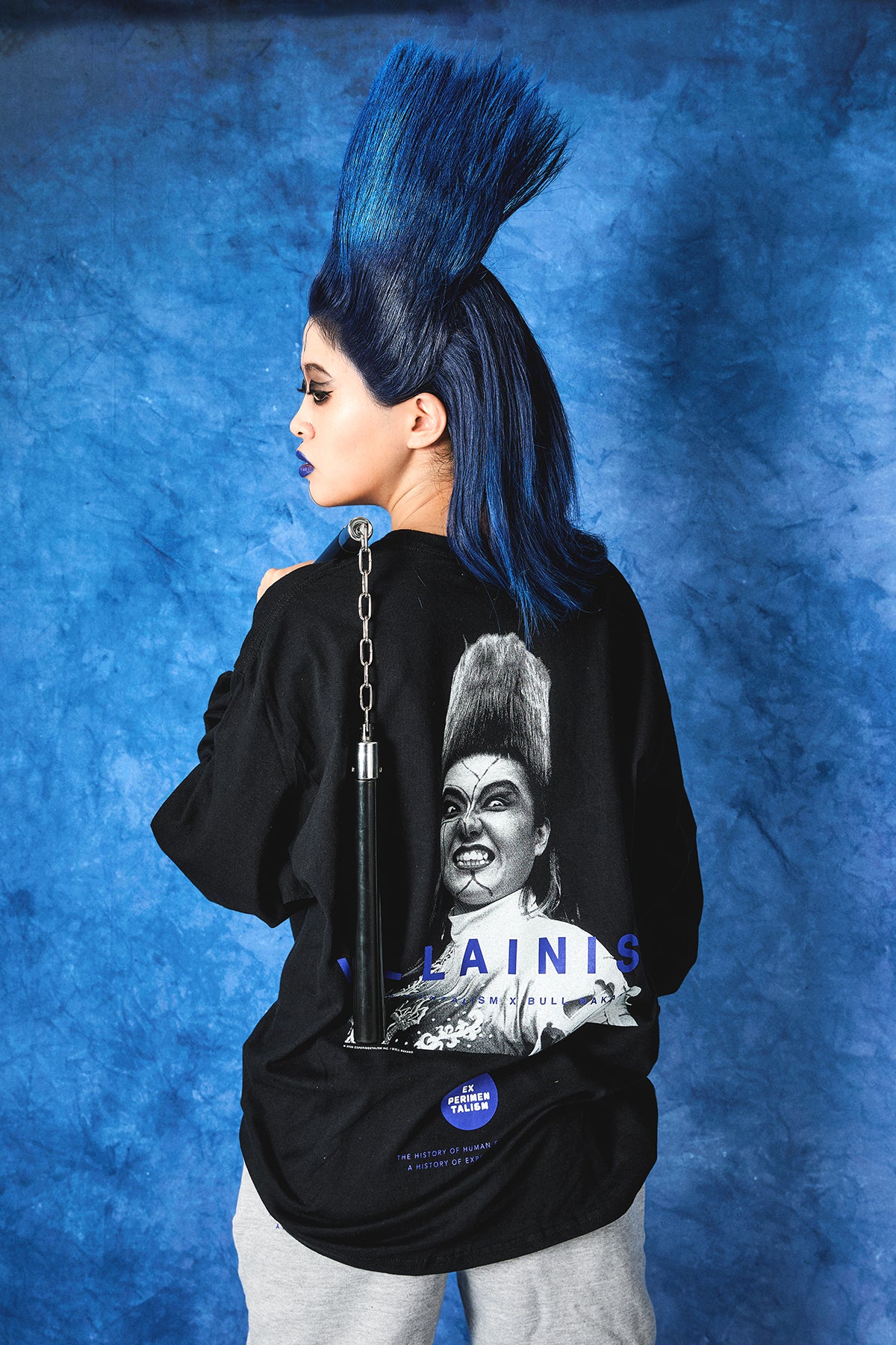 BULL NAKANO “VILLAINISM” LONG SLEEVE TEE / BLACK( Limited Edition )