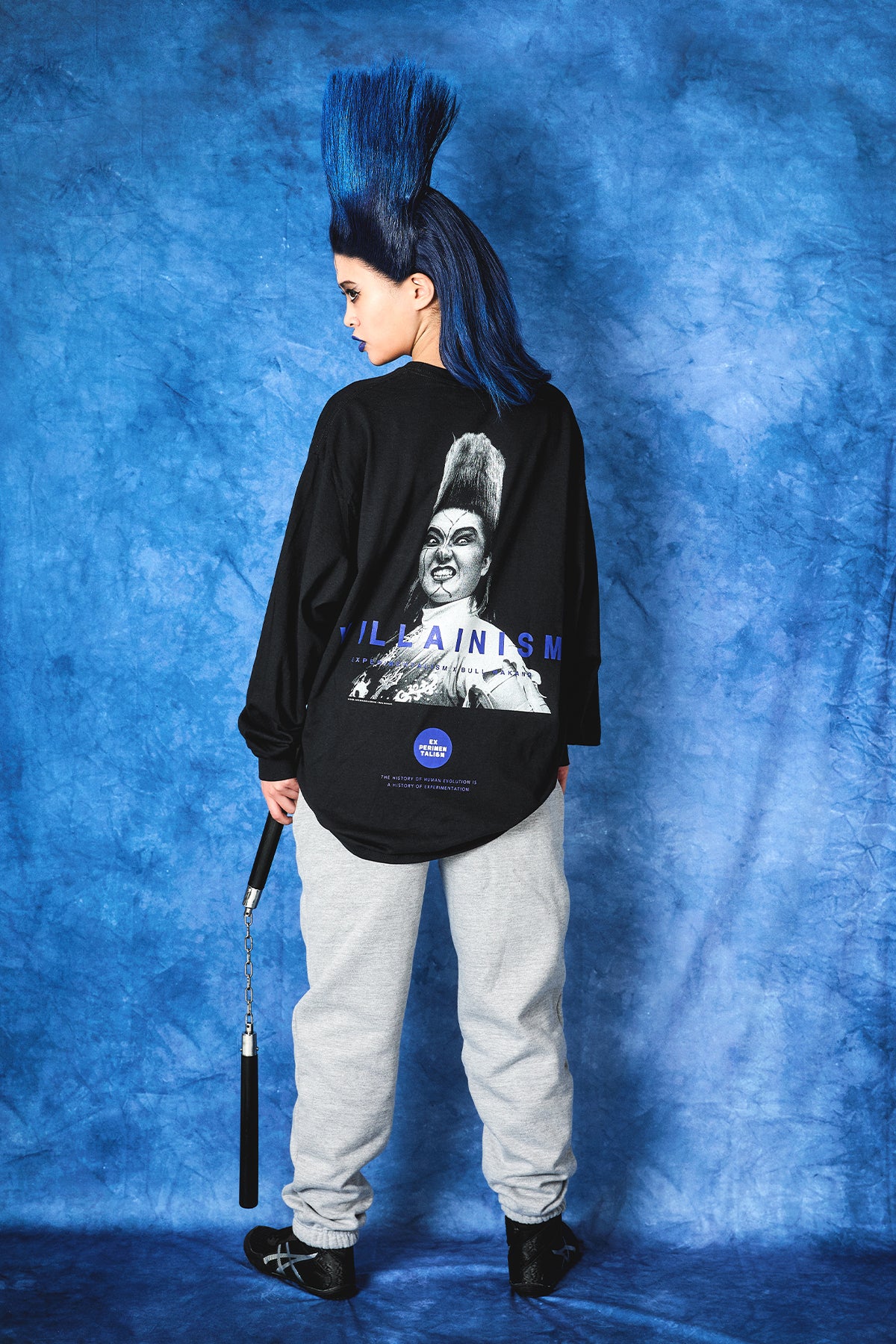 BULL NAKANO “VILLAINISM” LONG SLEEVE TEE / BLACK( Limited Edition )