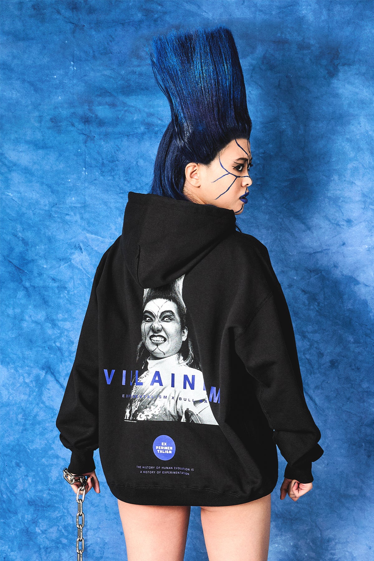 BULL NAKANO “VILLAINISM” SWEAT HOODIE / BLACK( Limited Edition )