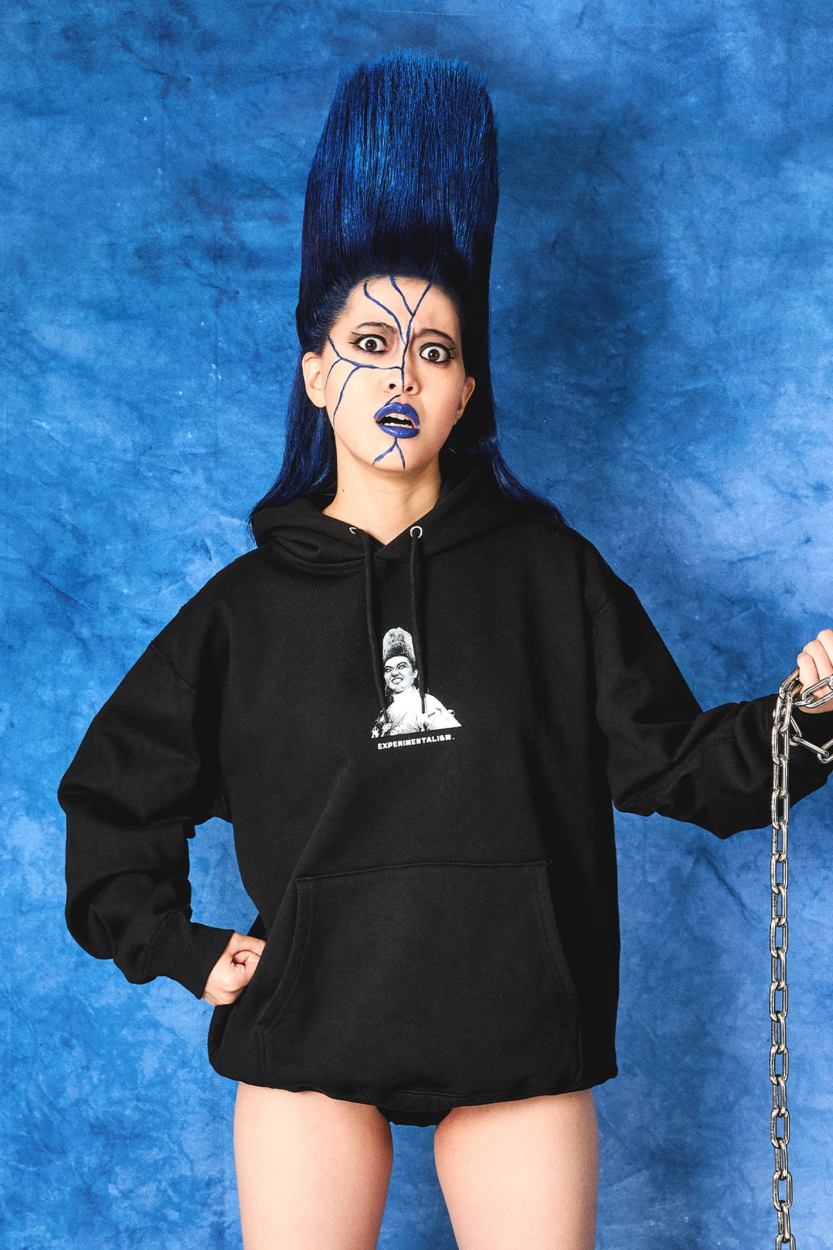BULL NAKANO “VILLAINISM” SWEAT HOODIE / BLACK( Limited Edition )
