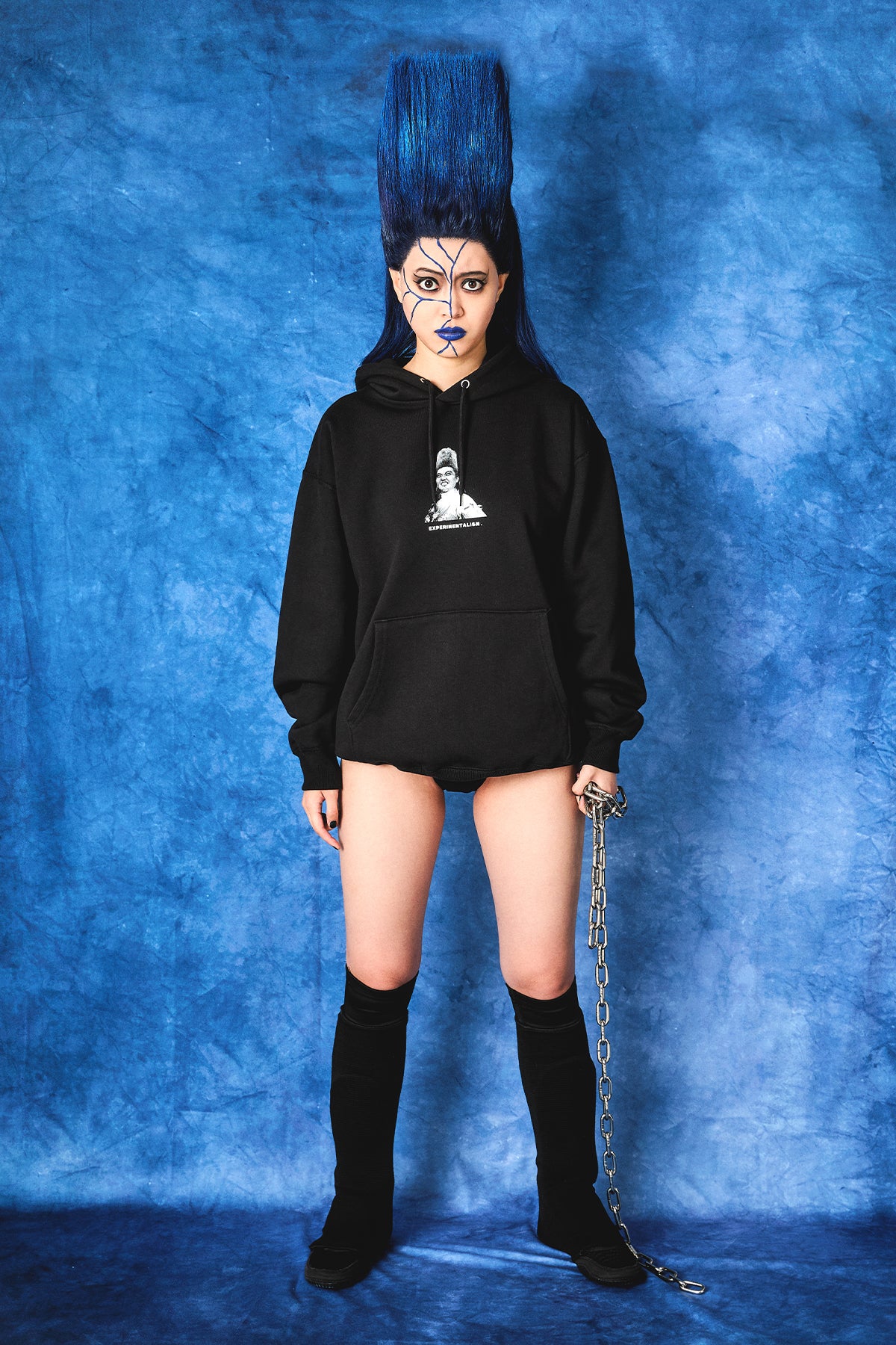BULL NAKANO “VILLAINISM” SWEAT HOODIE / BLACK( Limited Edition )