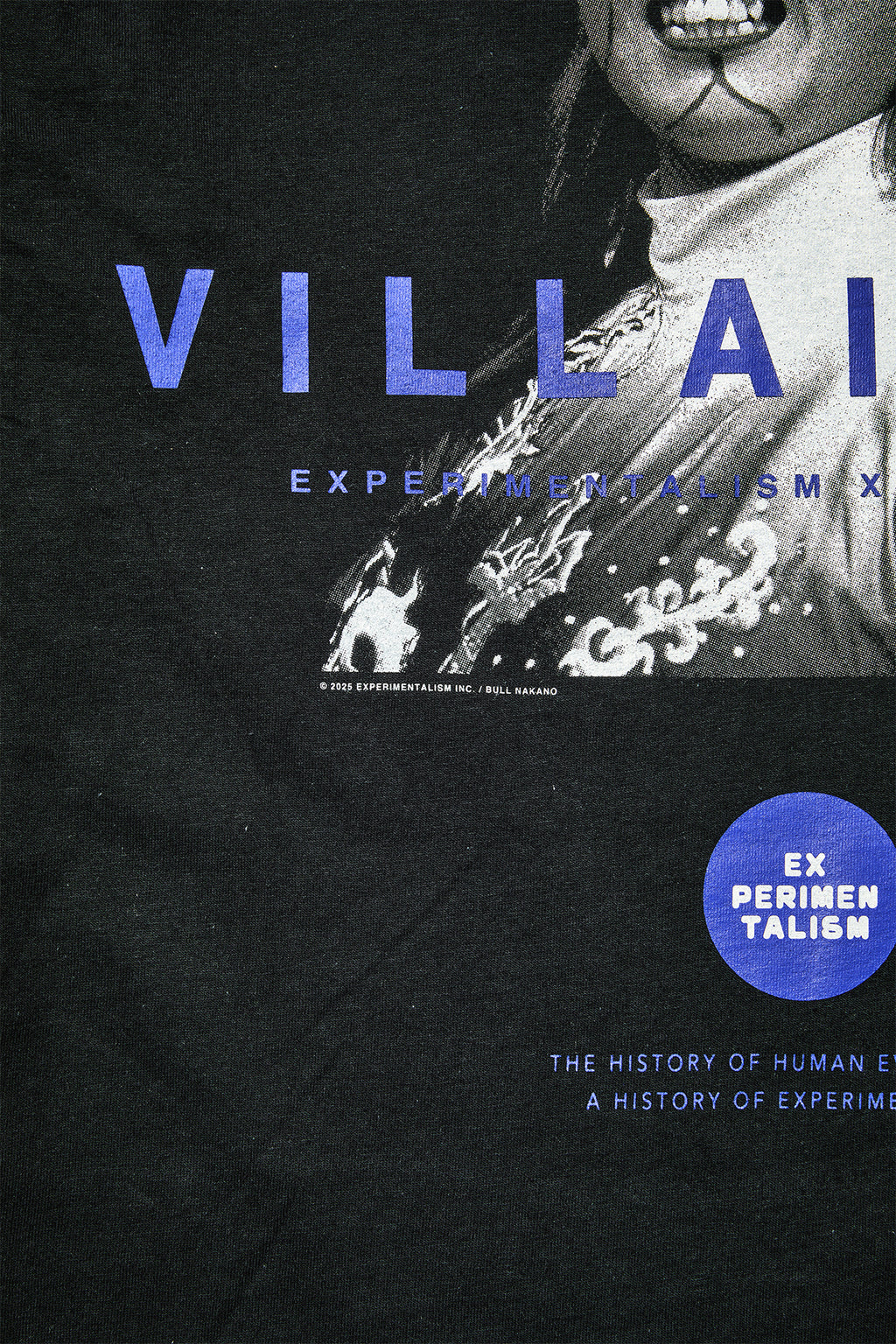 BULL NAKANO “VILLAINISM” LONG SLEEVE TEE / BLACK（ Limited Edition ）