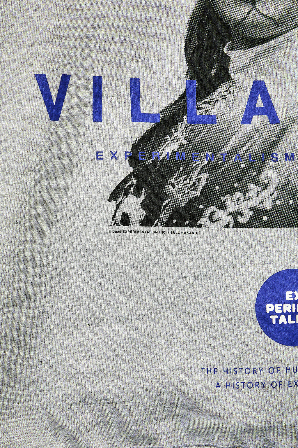 BULL NAKANO “VILLAINISM” SWEAT HOODIE / HEATHER GRAY（ Limited Edition ）