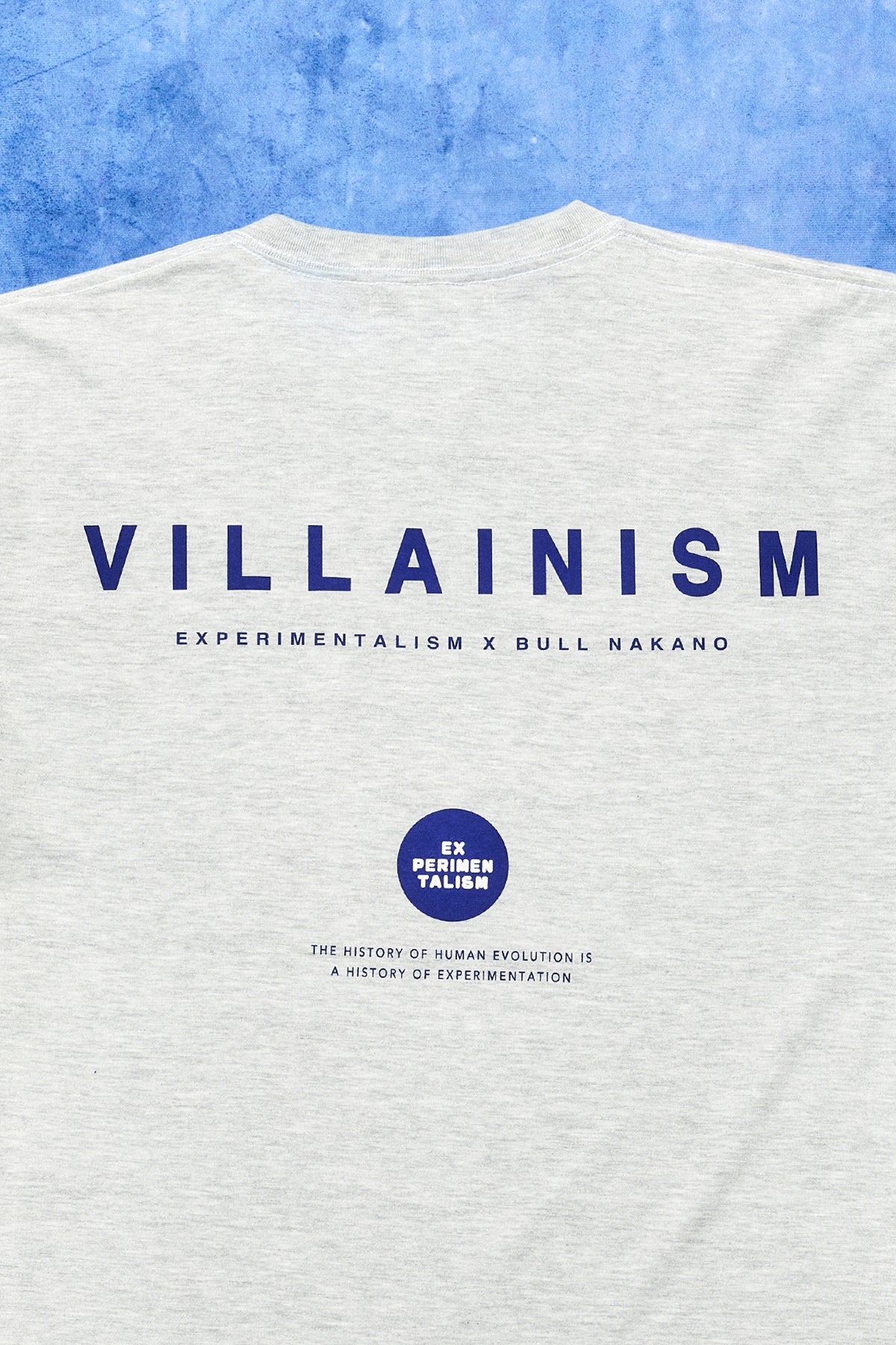 BULL NAKANO “VILLAINISM” TEE SHIRTS / ASH（ Limited Edition ）