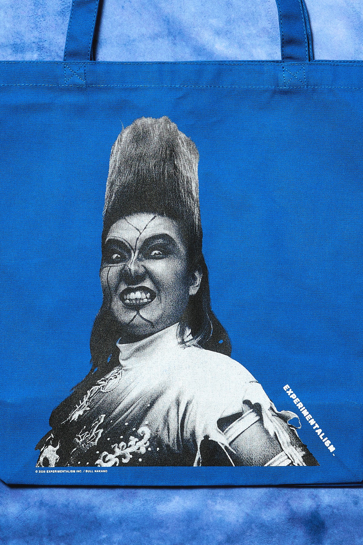 BULL NAKANO “VILLAINISM” BIG TOTE BAG / ROYAL BLUE（ Limited Edition ）