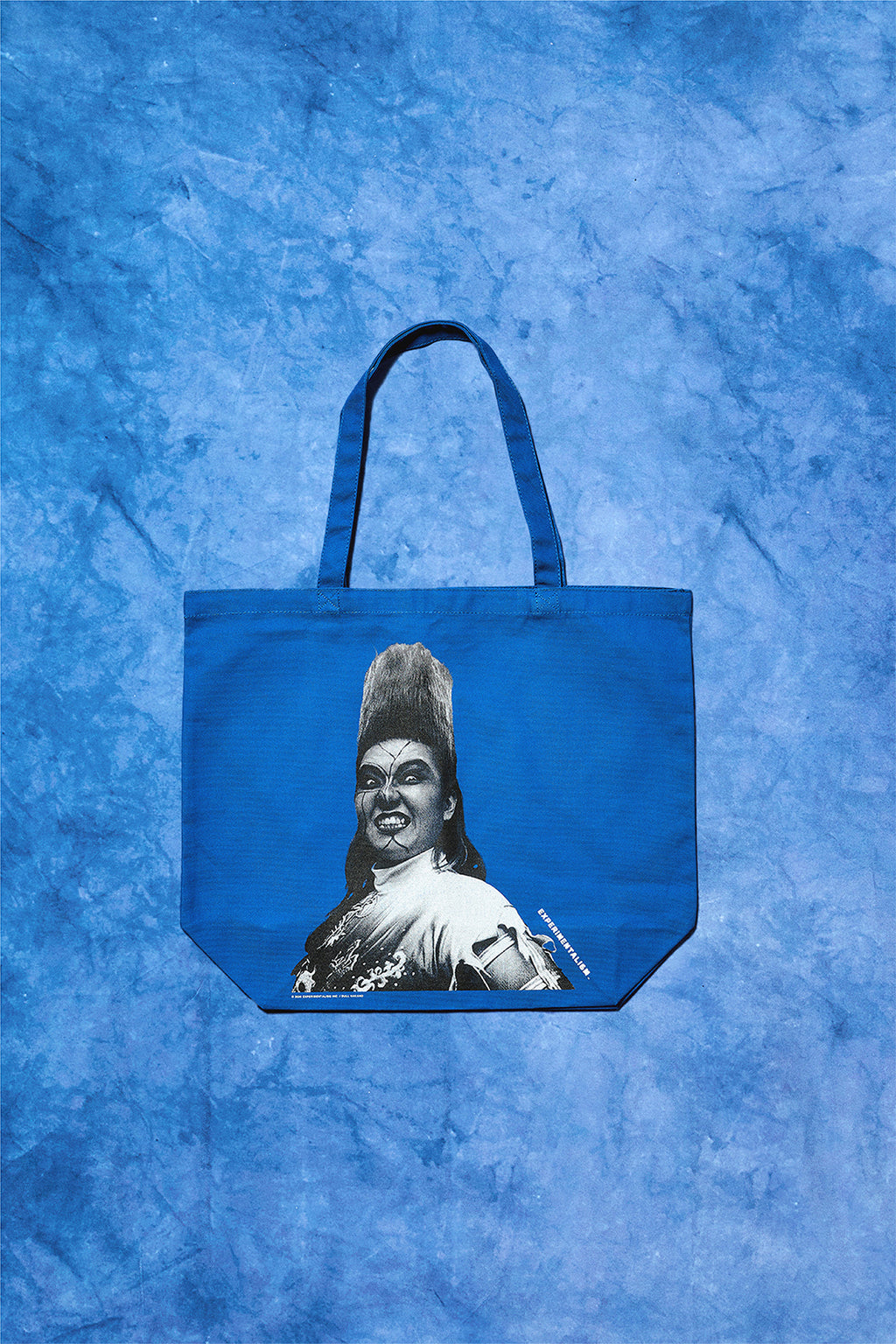 BULL NAKANO “VILLAINISM” BIG TOTE BAG / ROYAL BLUE（ Limited Edition ）