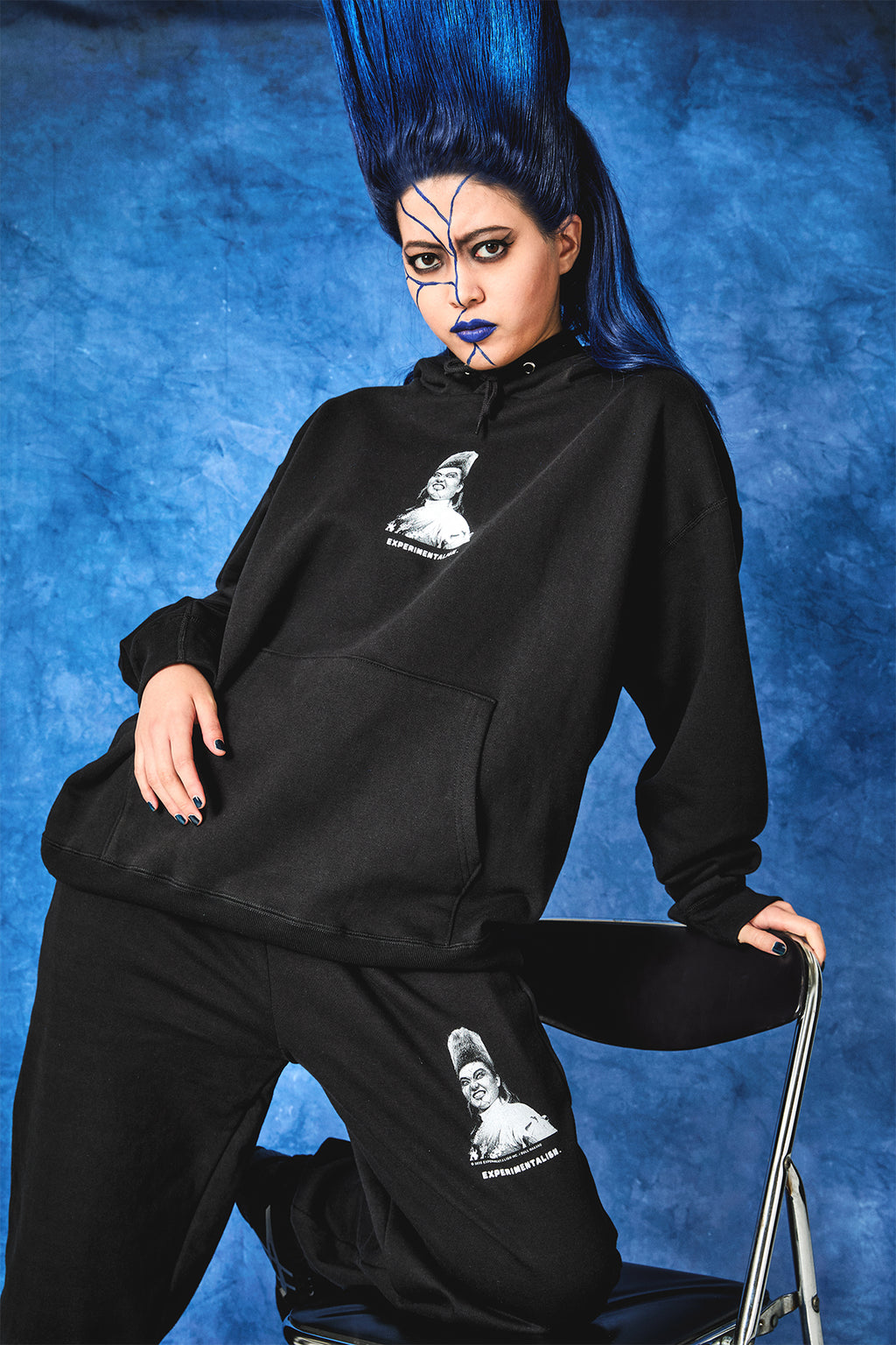 BULL NAKANO “VILLAINISM” SWEAT PANTS / BLACK（ Limited Edition ）