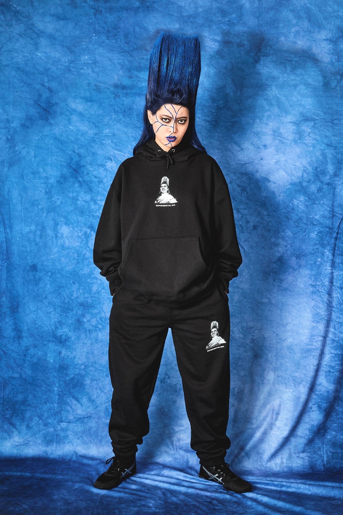 BULL NAKANO “VILLAINISM” SWEAT PANTS / BLACK（ Limited Edition ）