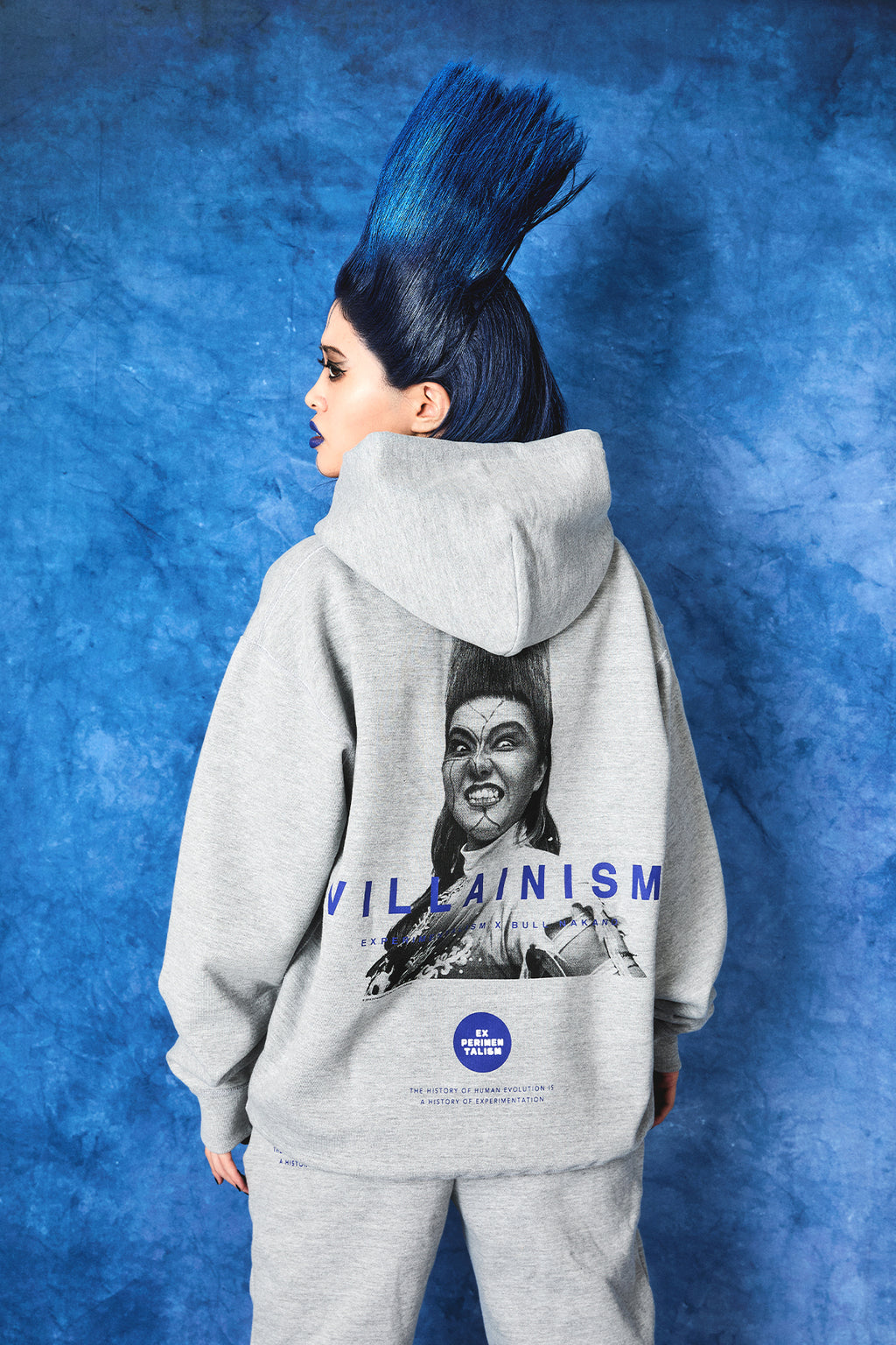 BULL NAKANO “VILLAINISM” SWEAT HOODIE / HEATHER GRAY（ Limited Edition ）