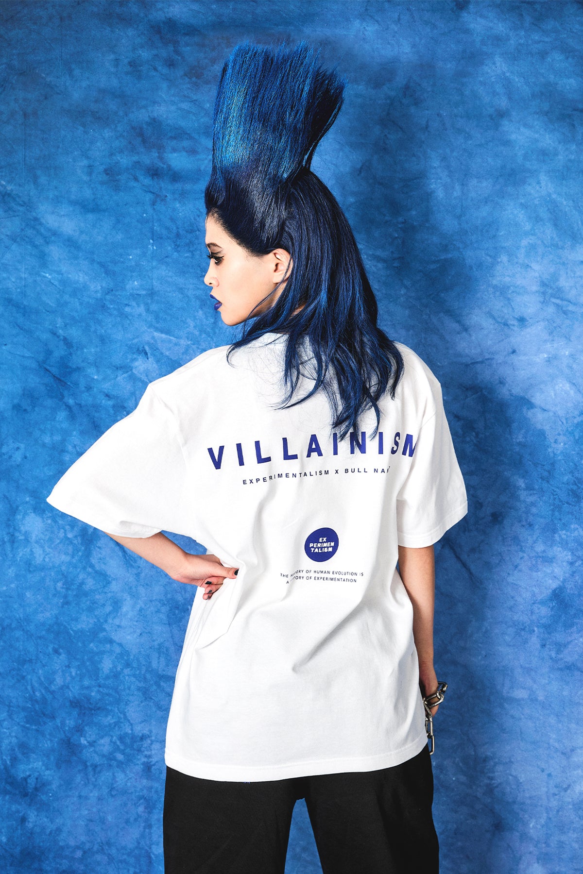 BULL NAKANO “VILLAINISM” TEE SHIRTS / WHITE（ Limited Edition ）