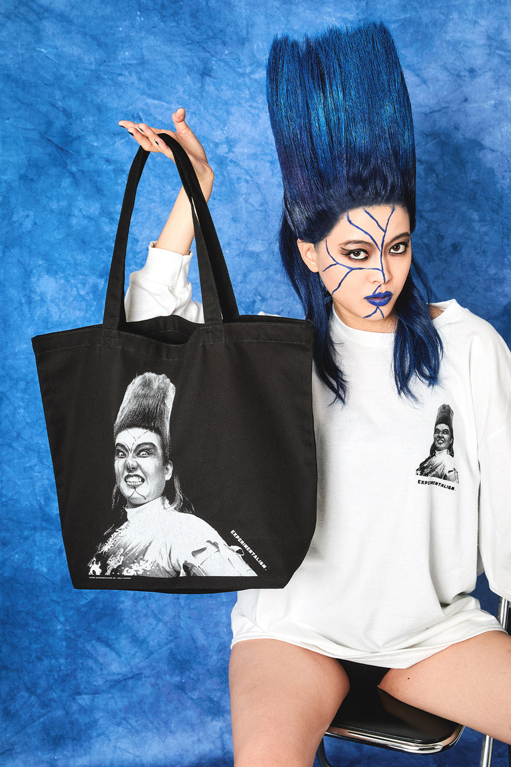 BULL NAKANO “VILLAINISM” BIG TOTE BAG / BLACK（ Limited Edition ）