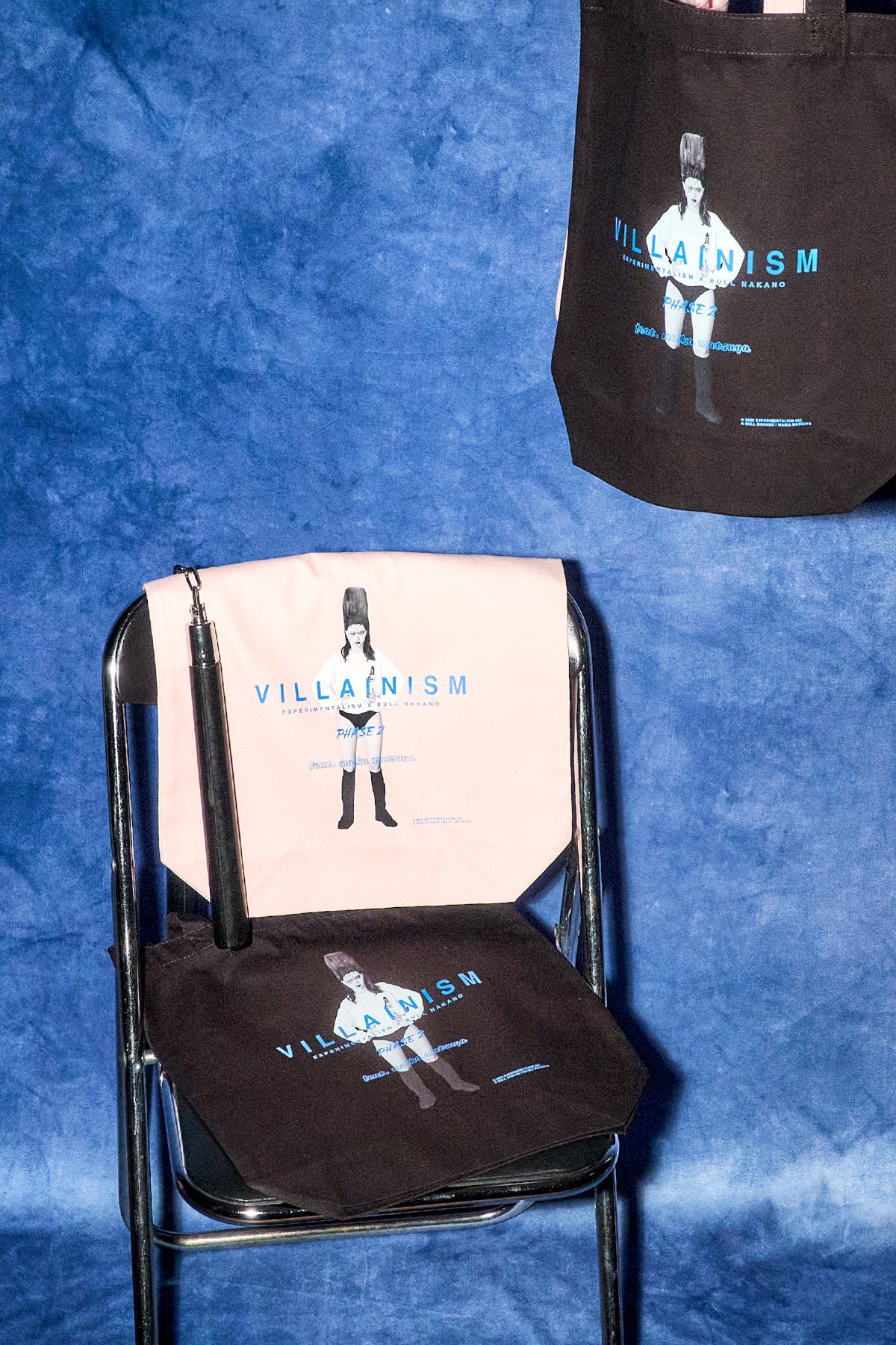 BULL NAKANO feat. MAIKA MATSUYA "VILLAINISM PHASE2" TOTE BAG / LIGHT PINK（ Limited Edition ）