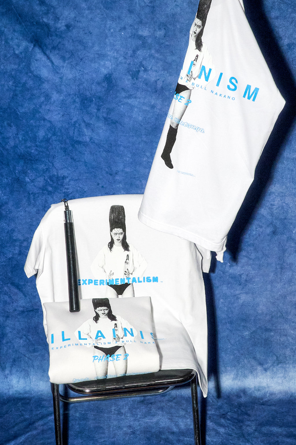 BULL NAKANO feat. MAIKA MATSUYA "VILLAINISM PHASE2" SWEAT HOODIE / WHITE（ Limited Edition ）