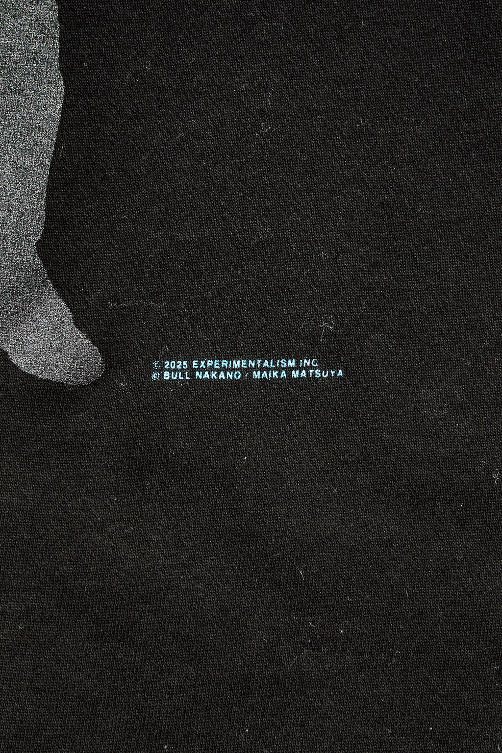 BULL NAKANO feat. MAIKA MATSUYA "VILLAINISM PHASE2" LONG SLEEVE TEE / BLACK（ Limited Edition ）