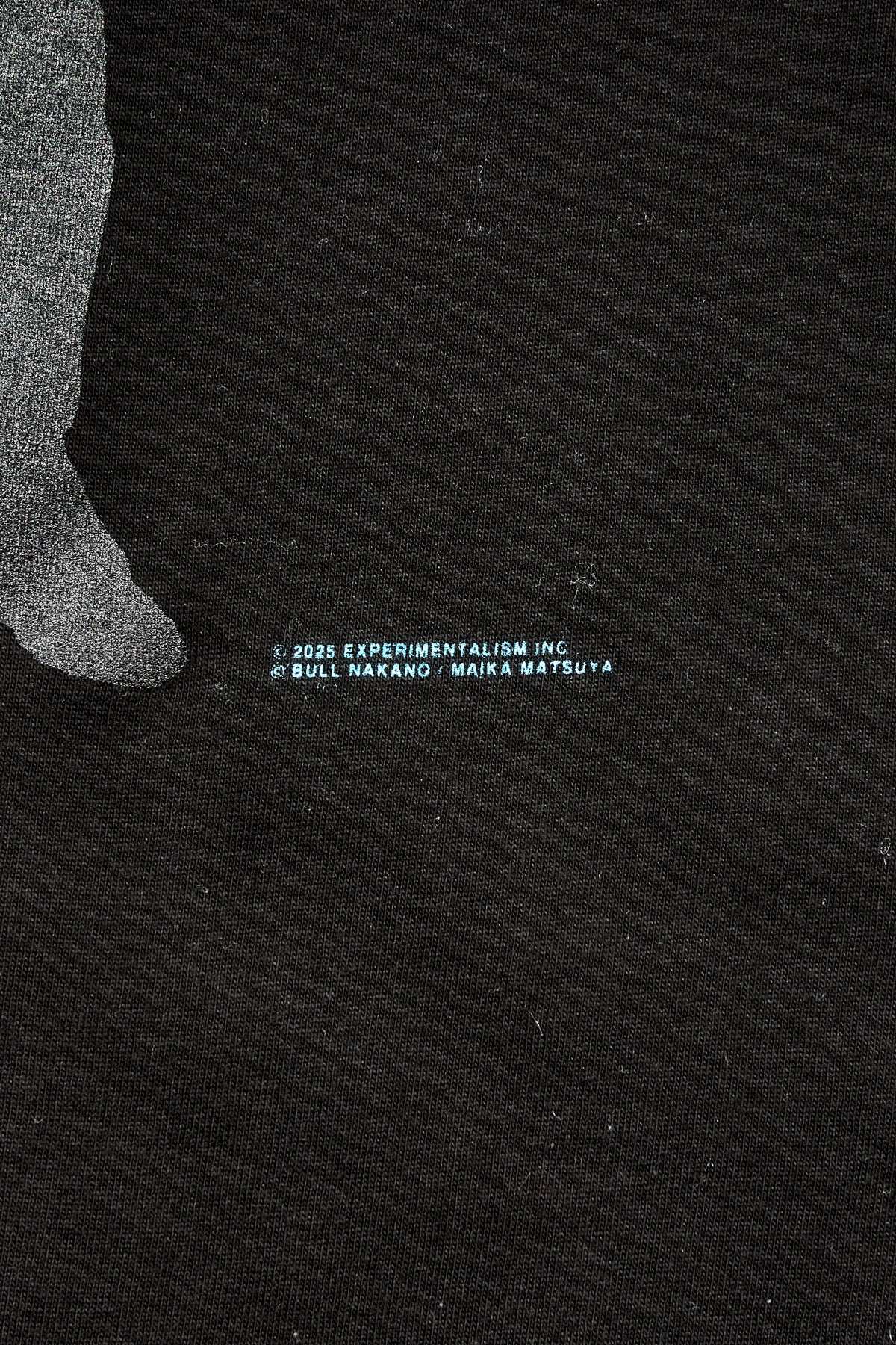 BULL NAKANO feat. MAIKA MATSUYA "VILLAINISM PHASE2" LONG SLEEVE TEE / BLACK（ Limited Edition ）