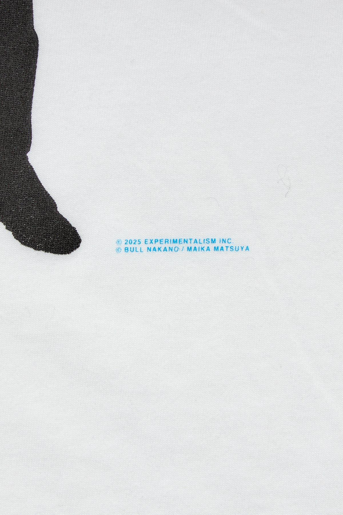 BULL NAKANO feat. MAIKA MATSUYA "VILLAINISM PHASE2" LONG SLEEVE TEE / WHITE（ Limited Edition ）