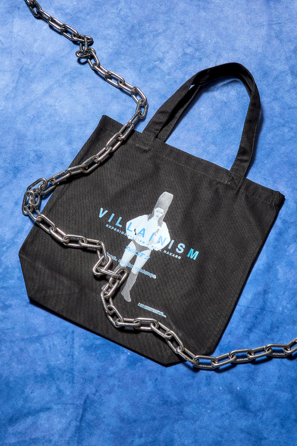 BULL NAKANO feat. MAIKA MATSUYA "VILLAINISM PHASE2" TOTE BAG / BLACK（ Limited Edition ）
