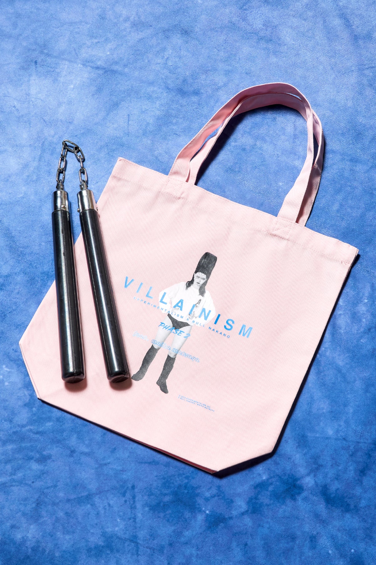 BULL NAKANO feat. MAIKA MATSUYA "VILLAINISM PHASE2" TOTE BAG / LIGHT PINK（ Limited Edition ）