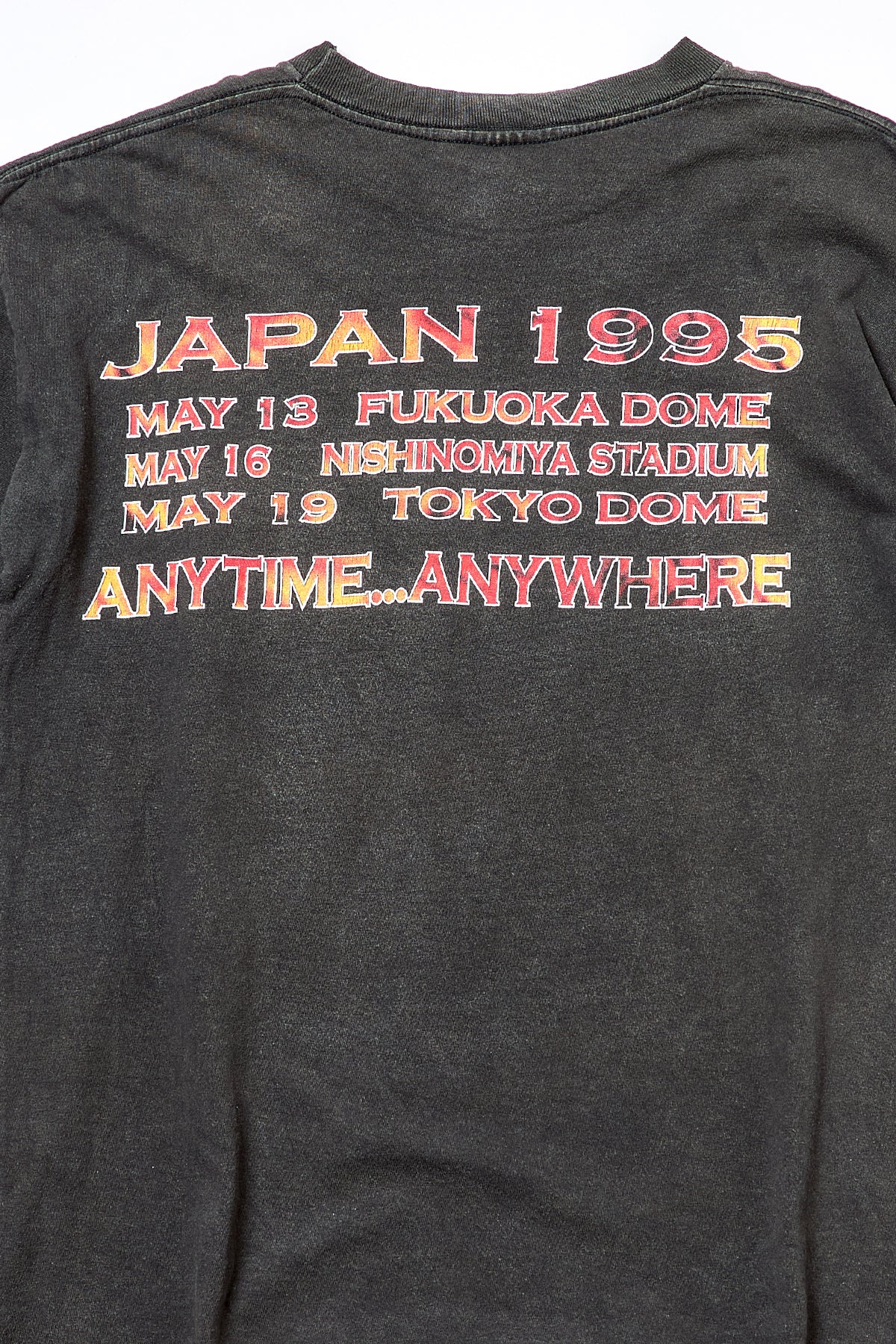 BON JOVI / ANYTIME ANYWHERE JAPAN TOUR 1995 TEE SHIRTS （90s）
