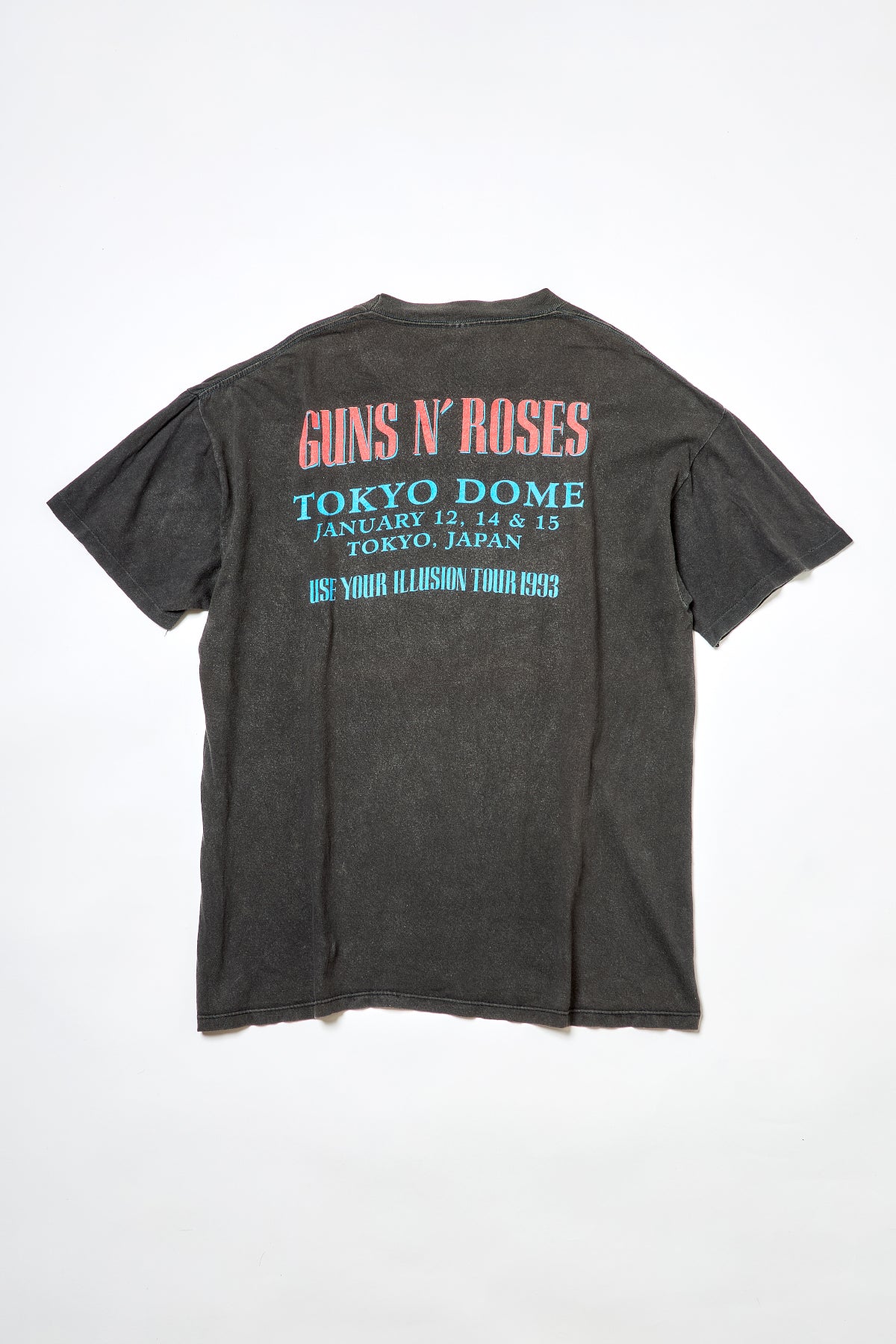 GUNS 'N ROSES / USE YOUR ILLUSION TOUR 1993 TEE SHIRTS （90s）