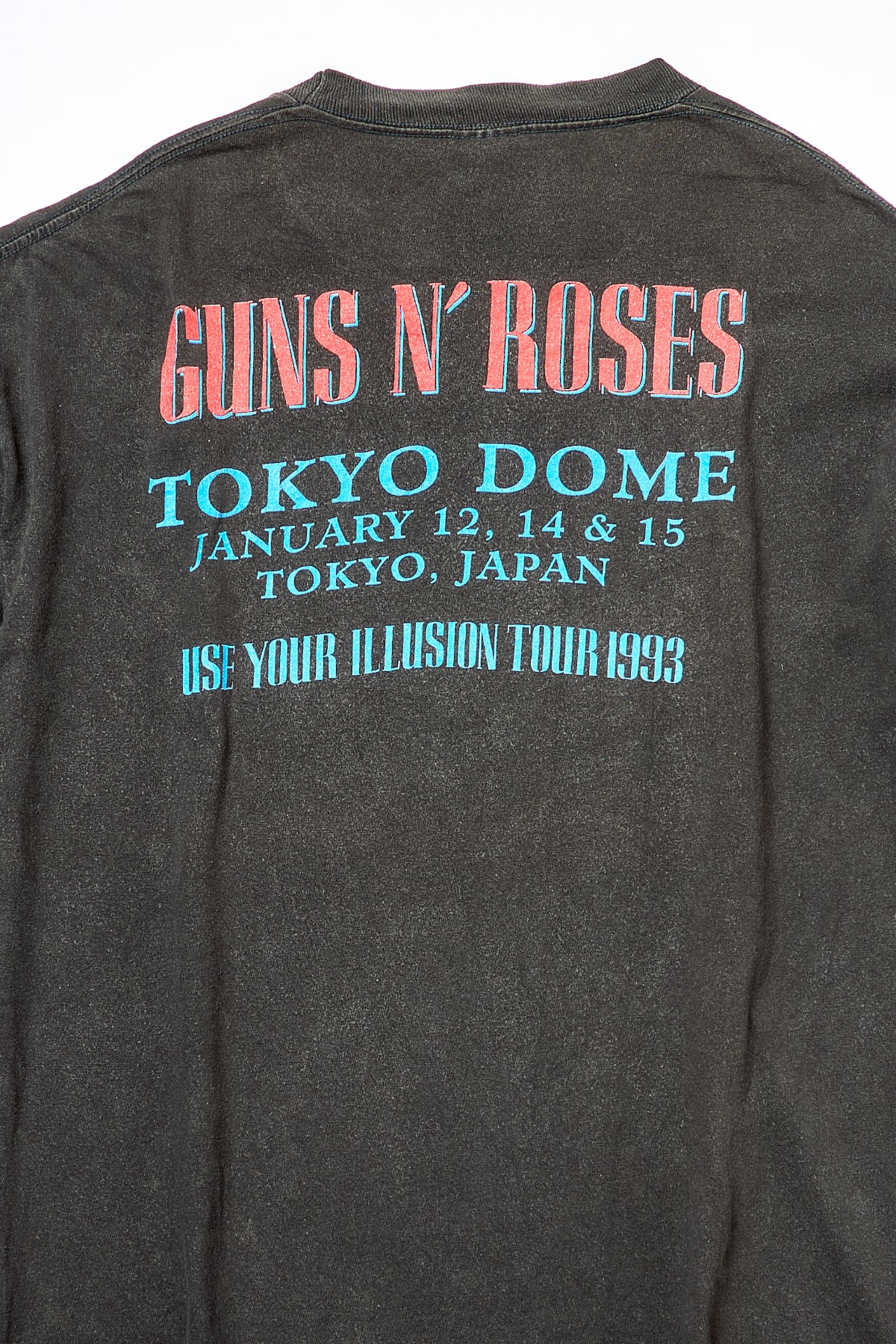 GUNS 'N ROSES / USE YOUR ILLUSION TOUR 1993 TEE SHIRTS （90s）