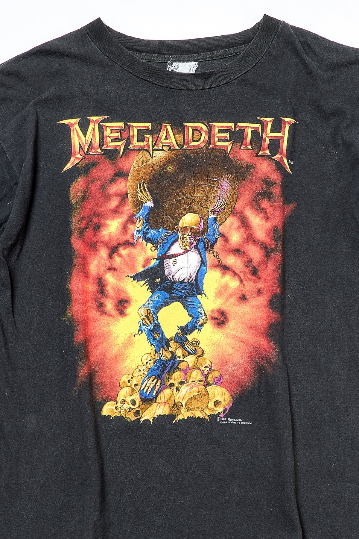MEGADETH / OXIDATION OF THE NATIONS WORLD TOUR 1991 TEE SHIRTS （90s）