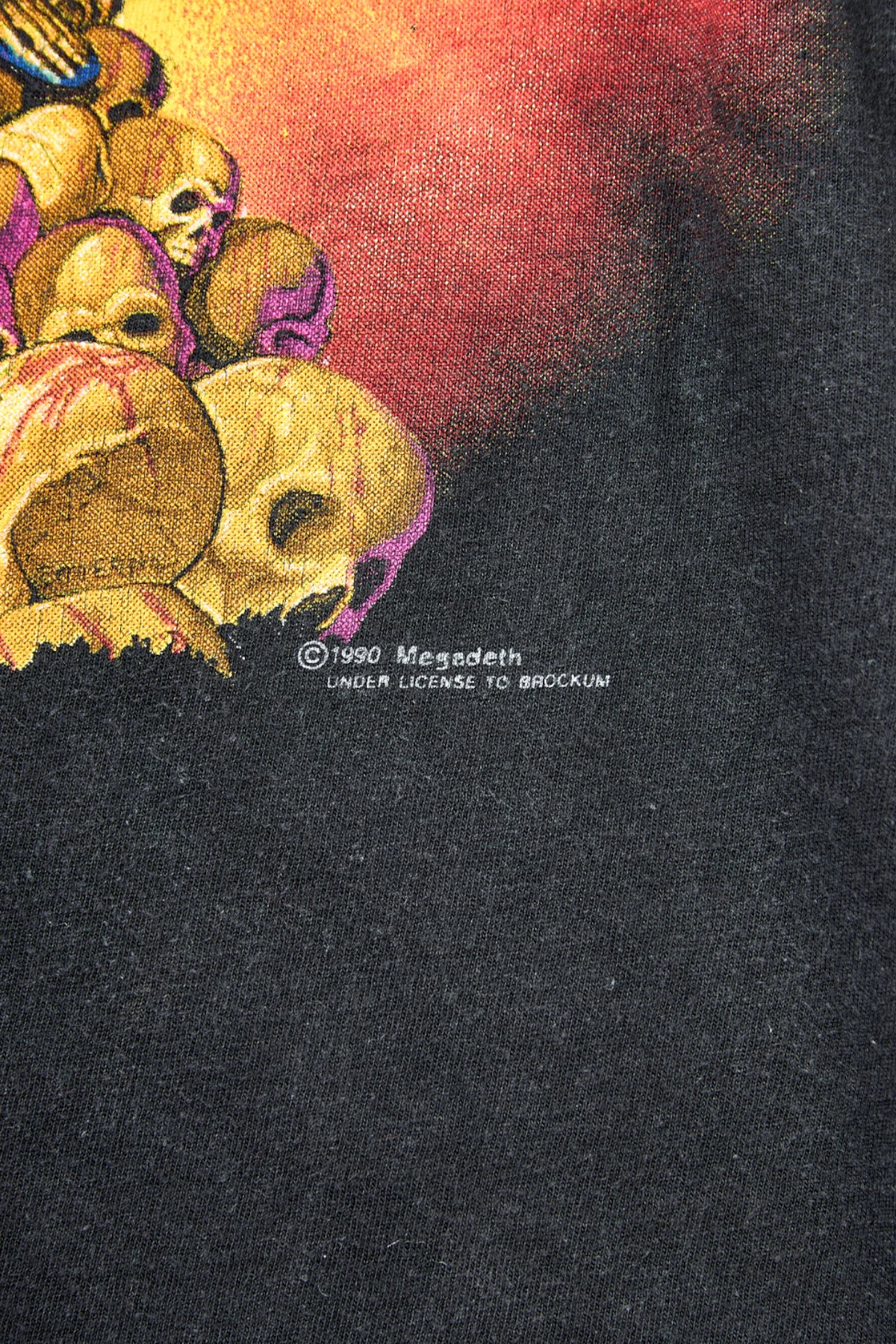 MEGADETH / OXIDATION OF THE NATIONS WORLD TOUR 1991 TEE SHIRTS （90s）