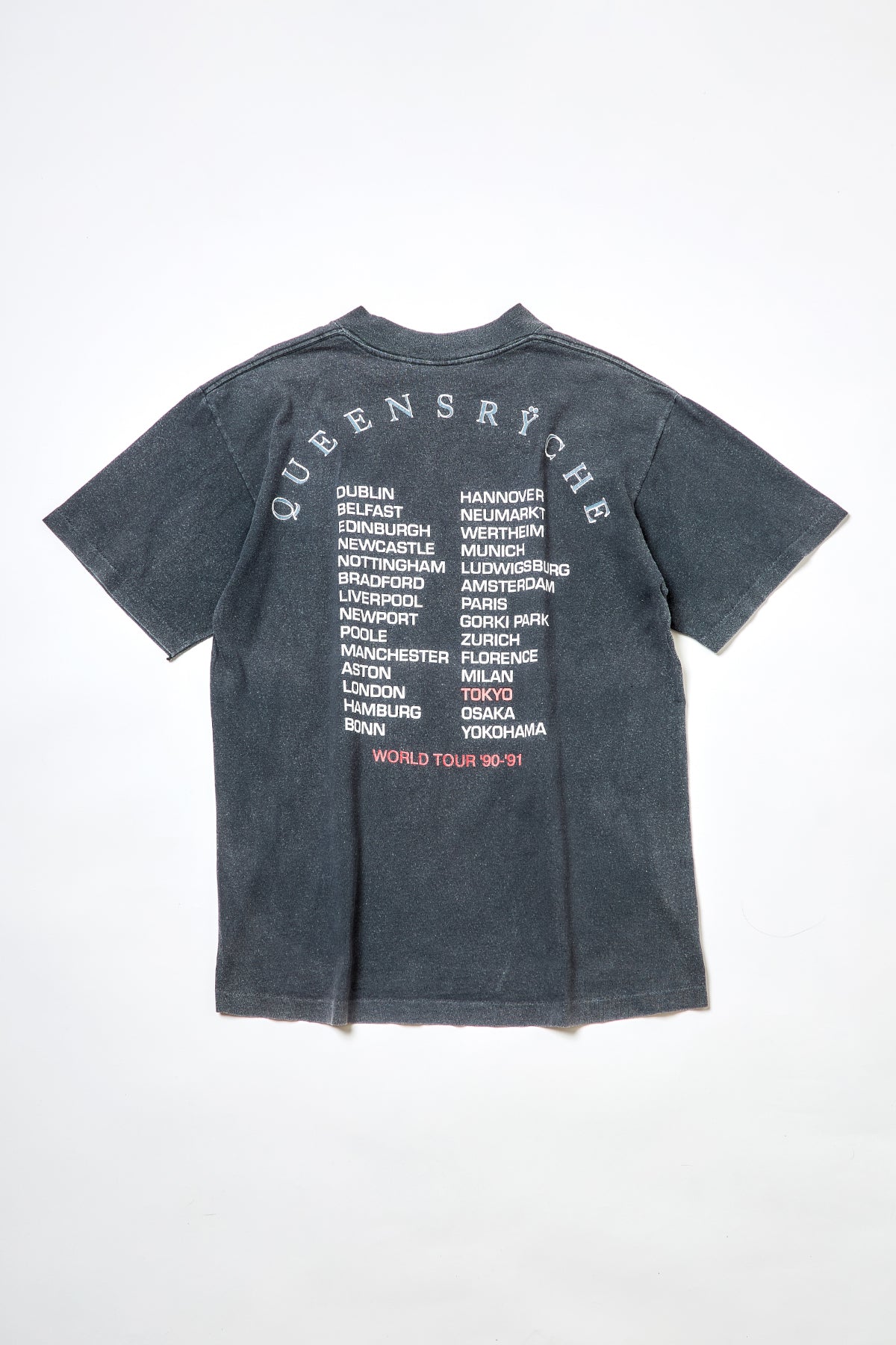 QUEENSRYCHE / EMPIRE WORLD TOUR 90-91 TEE SHIRTS（90s）