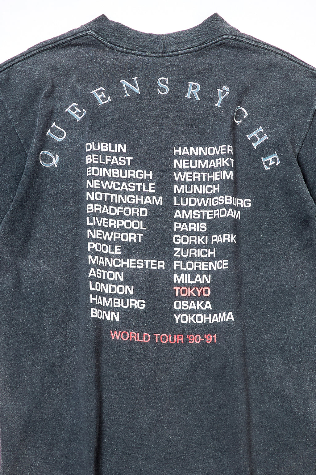 QUEENSRYCHE / EMPIRE WORLD TOUR 90-91 TEE SHIRTS（90s）