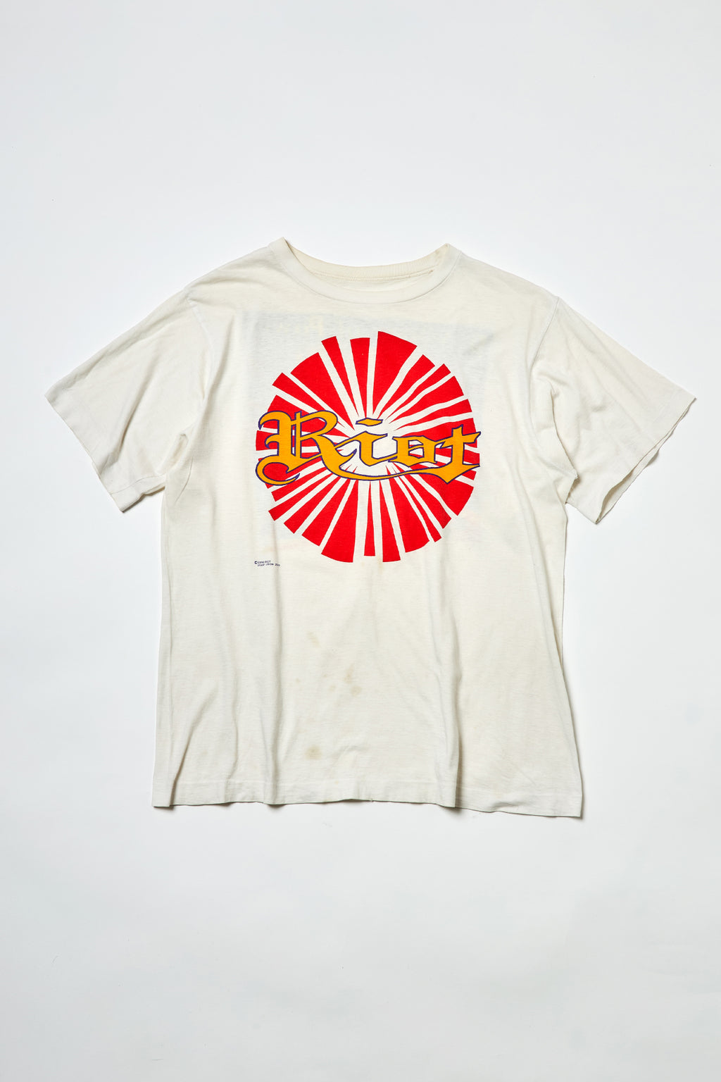 RIOT / PRIVILEGE OF POWER LIVE IN JAPAN 1990 TEE SHIRTS （90s）