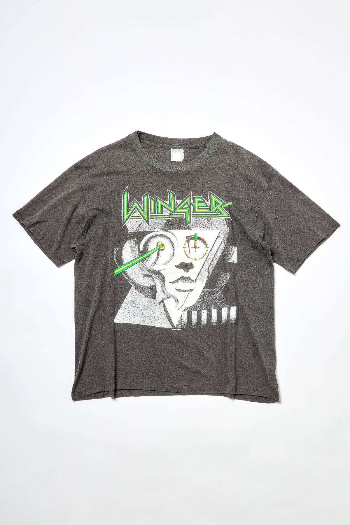 WINGER / TOO TUFF TO TAME TOUR 1989 TEE SHIRTS（80s）