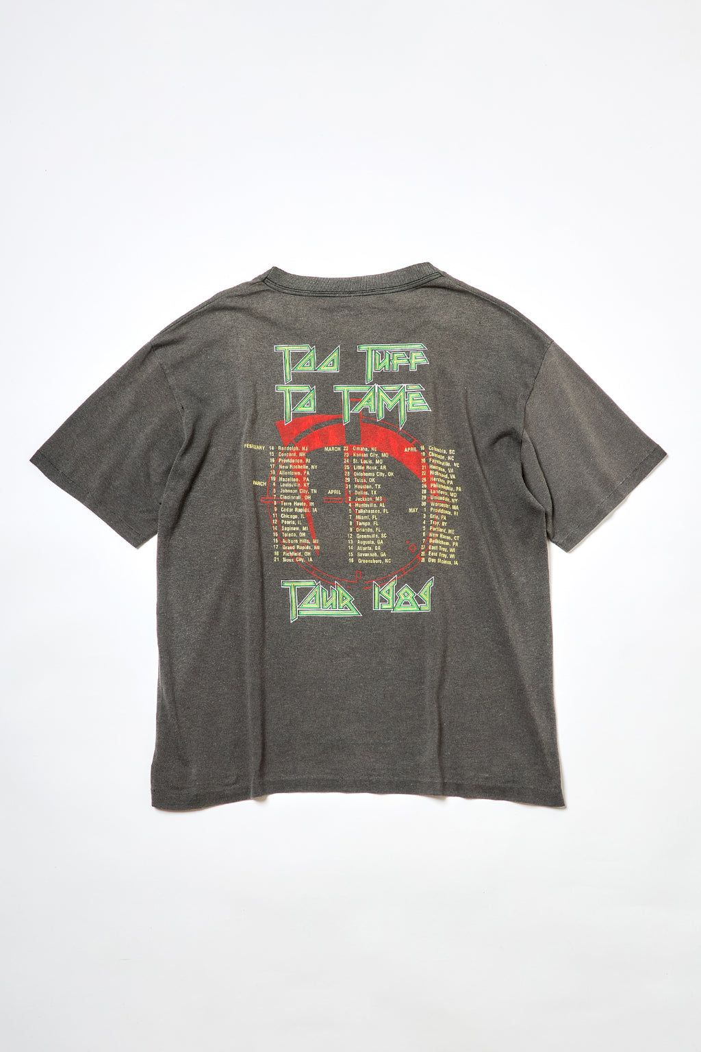 WINGER / TOO TUFF TO TAME TOUR 1989 TEE SHIRTS（80s）
