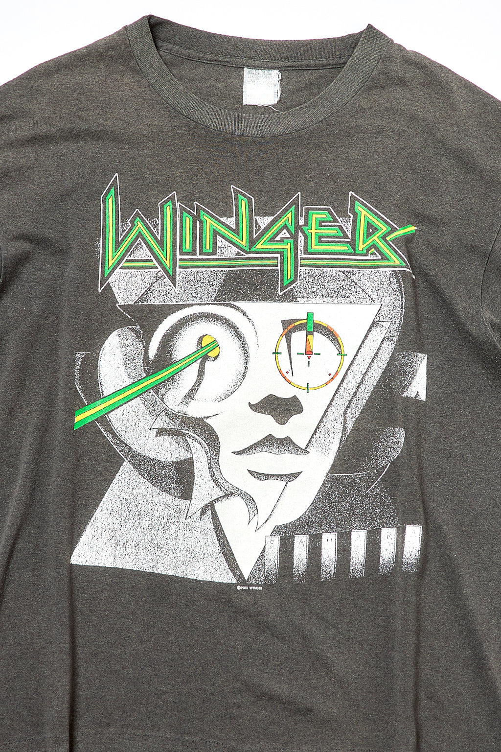 WINGER / TOO TUFF TO TAME TOUR 1989 TEE SHIRTS（80s）