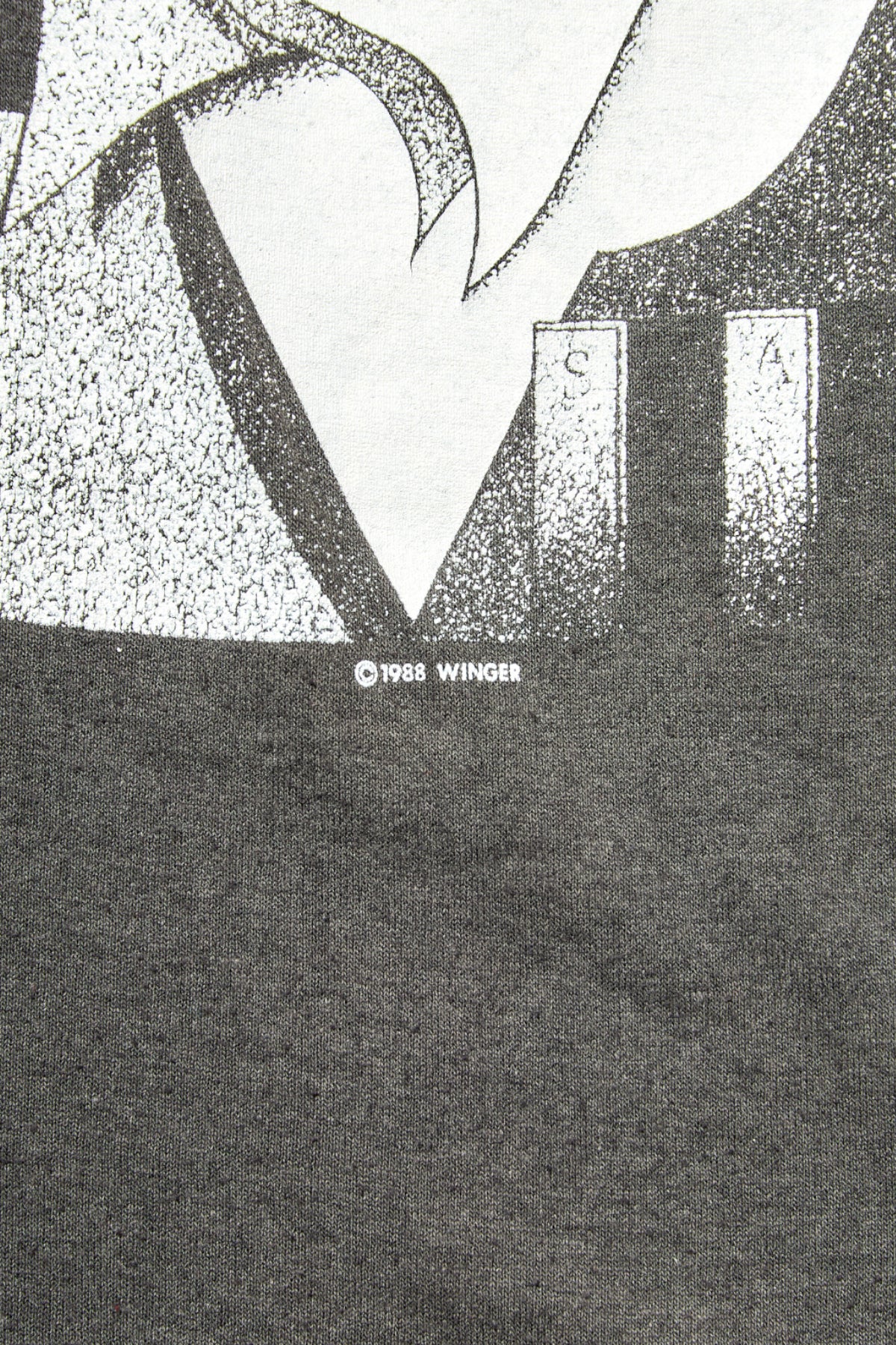 WINGER / TOO TUFF TO TAME TOUR 1989 TEE SHIRTS（80s）