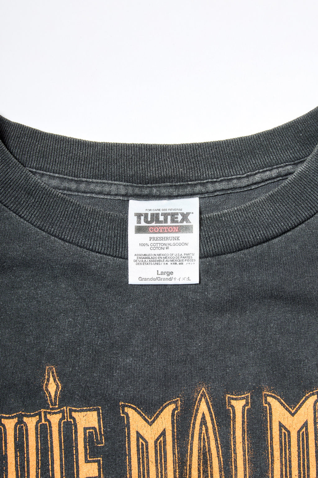 YNGWIE MALMSTEEN / FACING THE ANIMAL LIVE IN JAPAN 1998 LONG SLEEVE TEE SHIRTS （90s）