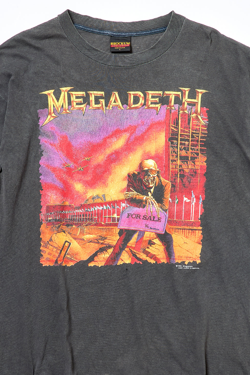 MEGADETH / PEACE SELLS... BUT, WHO'S BUYING? TEE SHIRTS （90s）