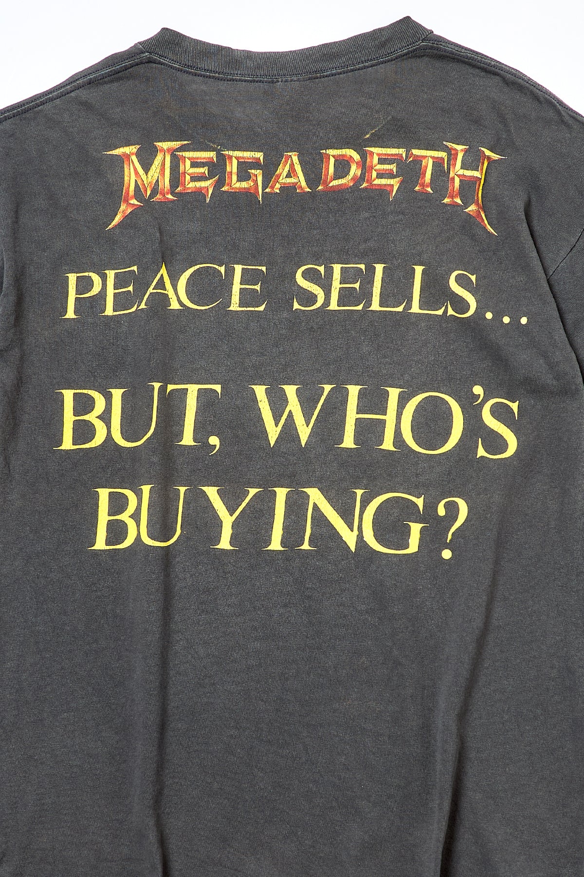 MEGADETH / PEACE SELLS, BUT WHO'S BUYING? TEE SHIRTS （90s）