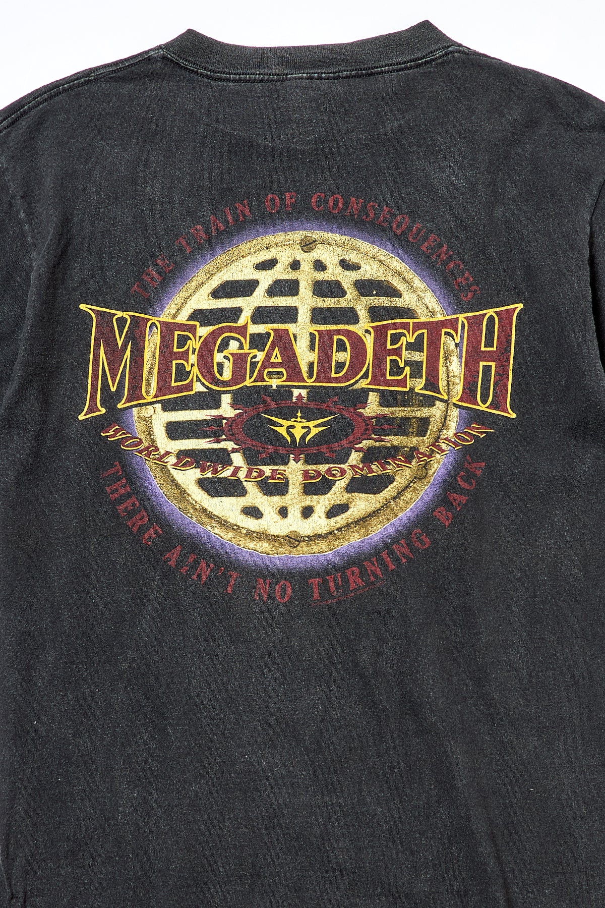 MEGADETH / THE TIGERS EAT THEIR YOUNG WOLDWIDE DOMINATION TEE SHIRTS （90s）