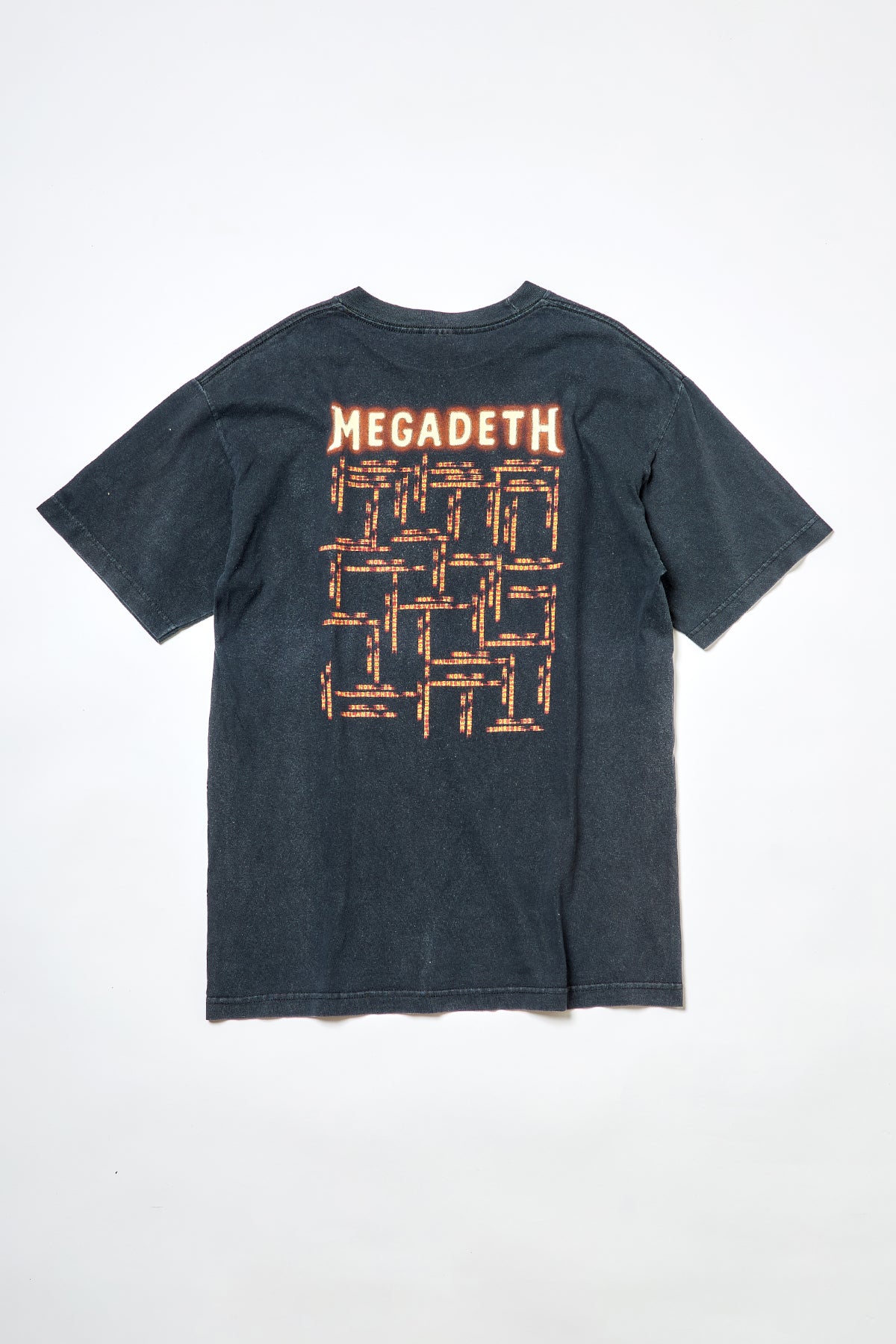 MEGADETH / RISK TOUR TEE SHIRTS （90s）