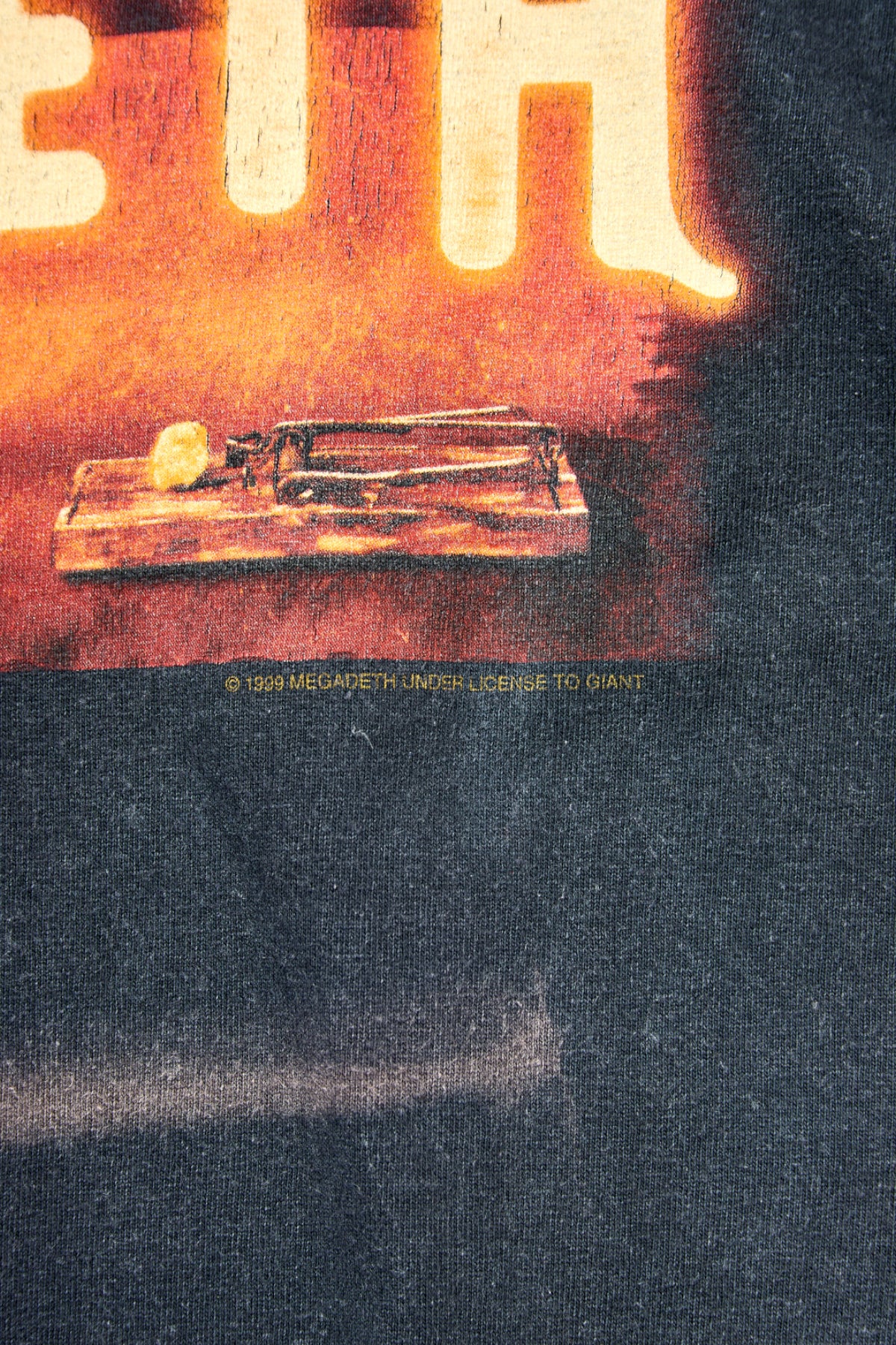 MEGADETH / RISK TOUR TEE SHIRTS （90s）