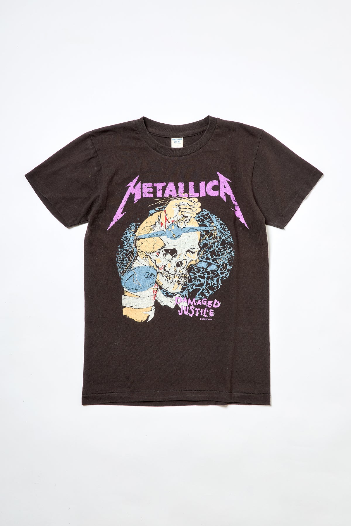 METALLICA / DAMAGED JUSTICE SUMMER 88' PUSHEAD TEE SHIRTS （80s）