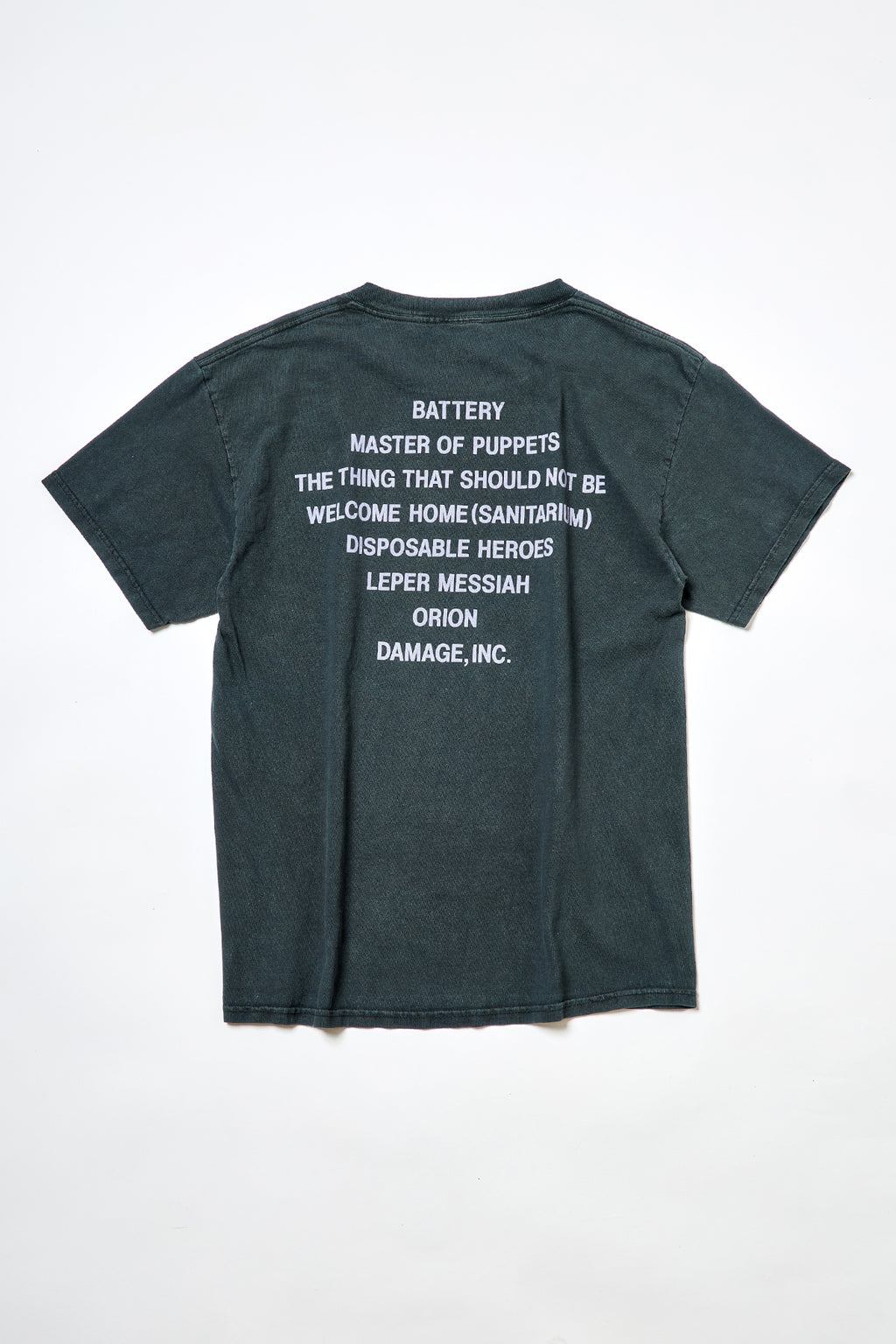 METALLICA / MASTER OF PUPPETS TEE SHIRTS （90s）