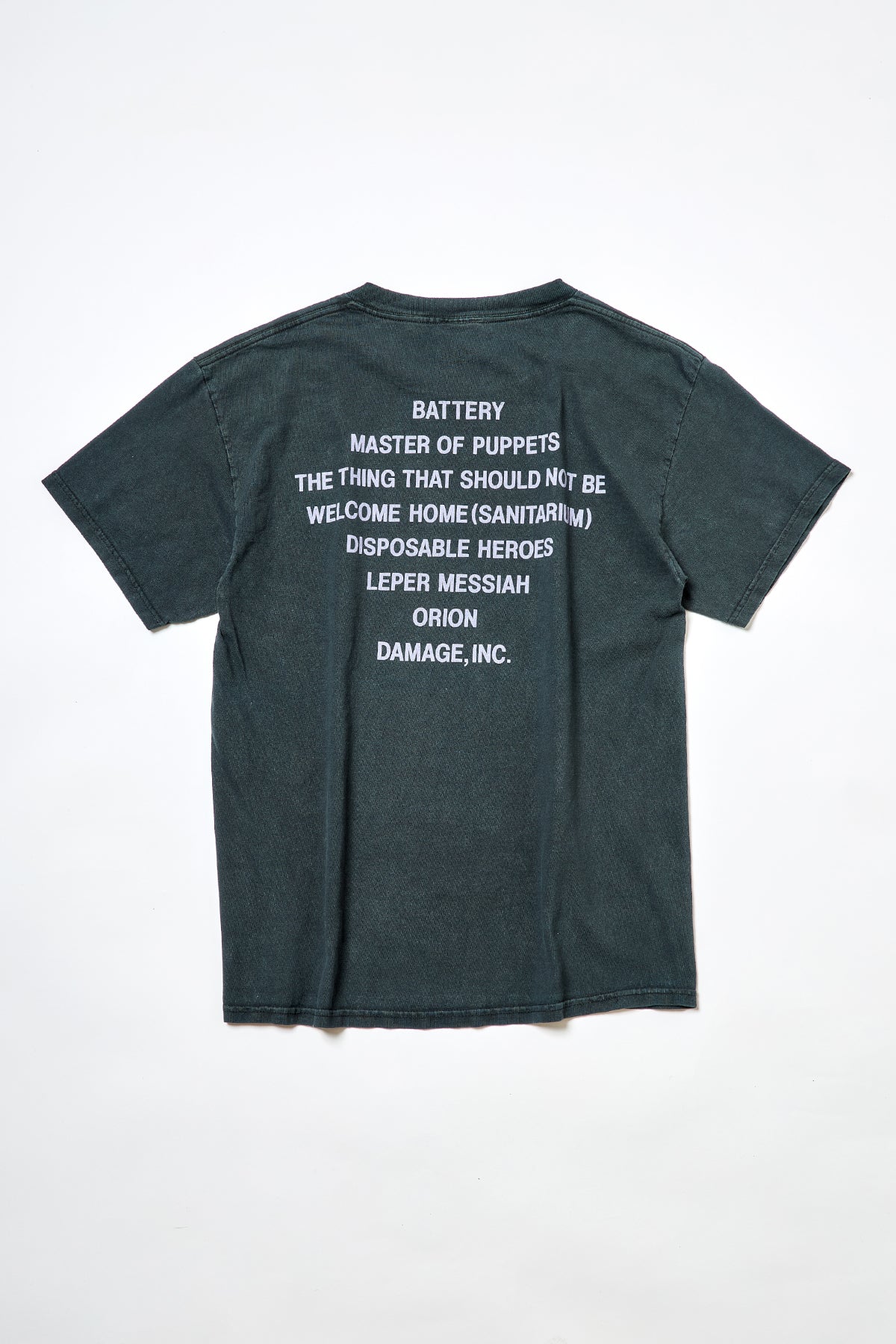 METALLICA / MASTER OF PUPPETS TEE SHIRTS （90s）