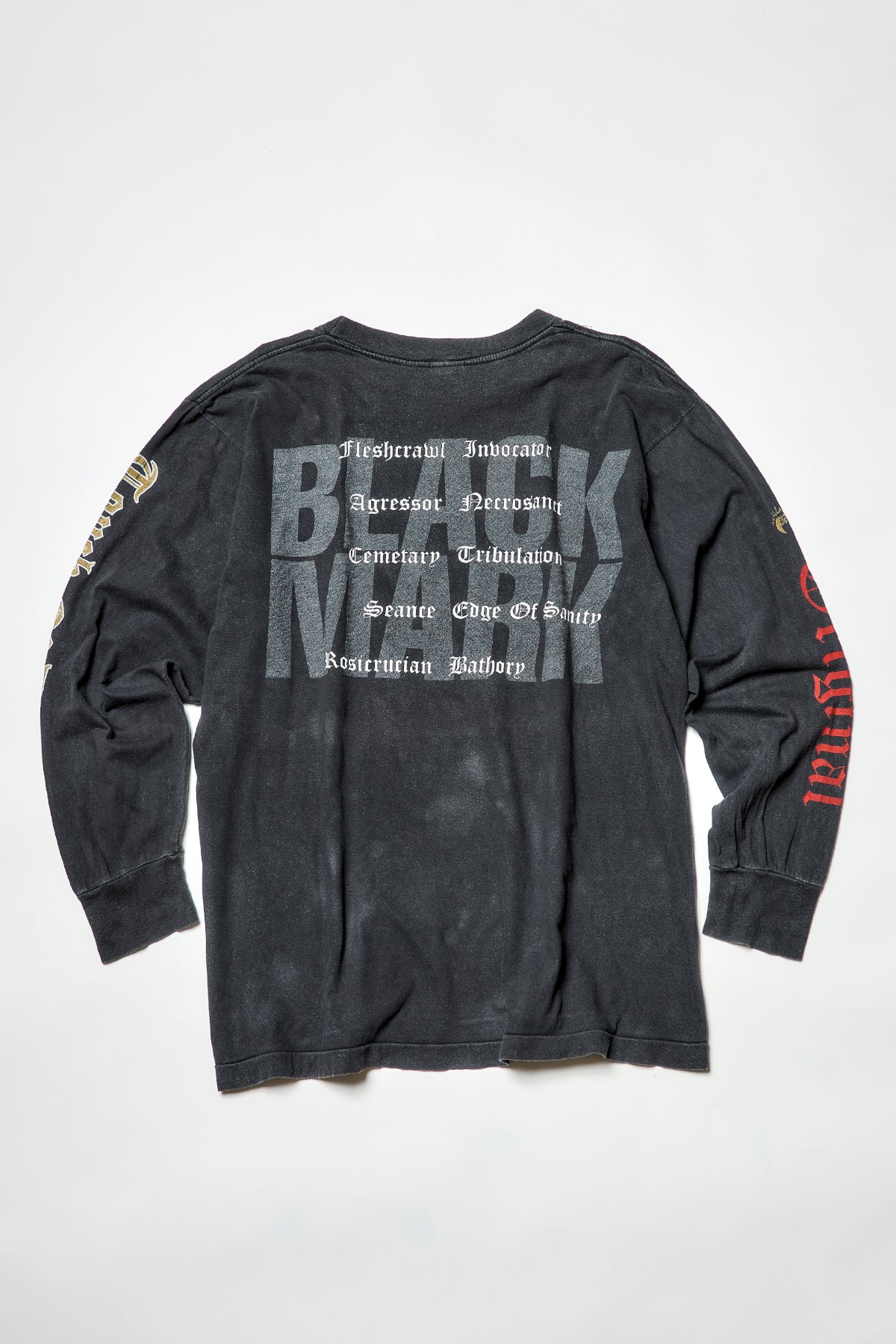 BLACK MARK PRODUCTION / TOUCH OF DEATH LONG SLEEVE TEE SHIRTS（90s）