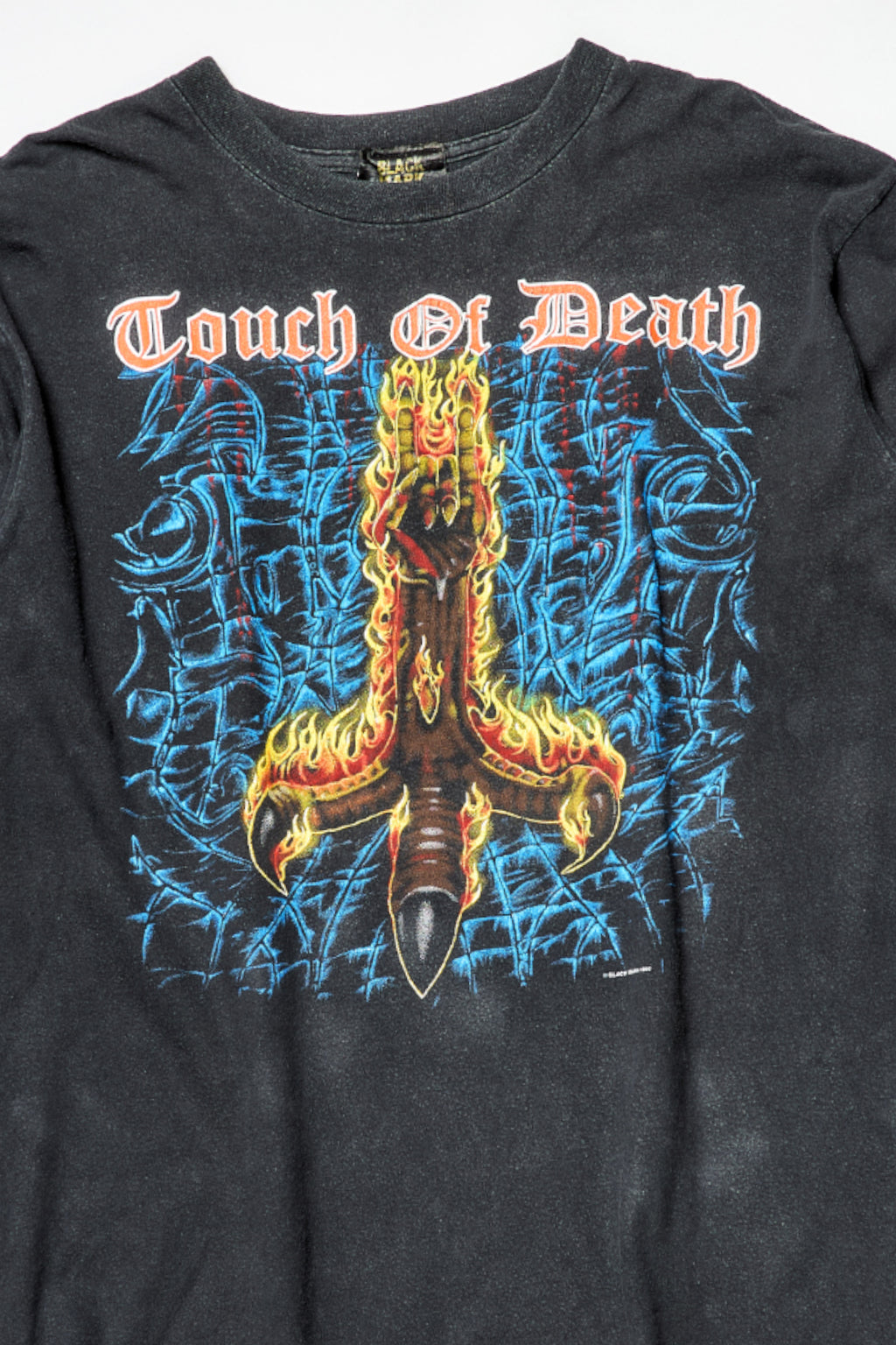 BLACK MARK PRODUCTION / TOUCH OF DEATH LONG SLEEVE TEE SHIRTS（90s）