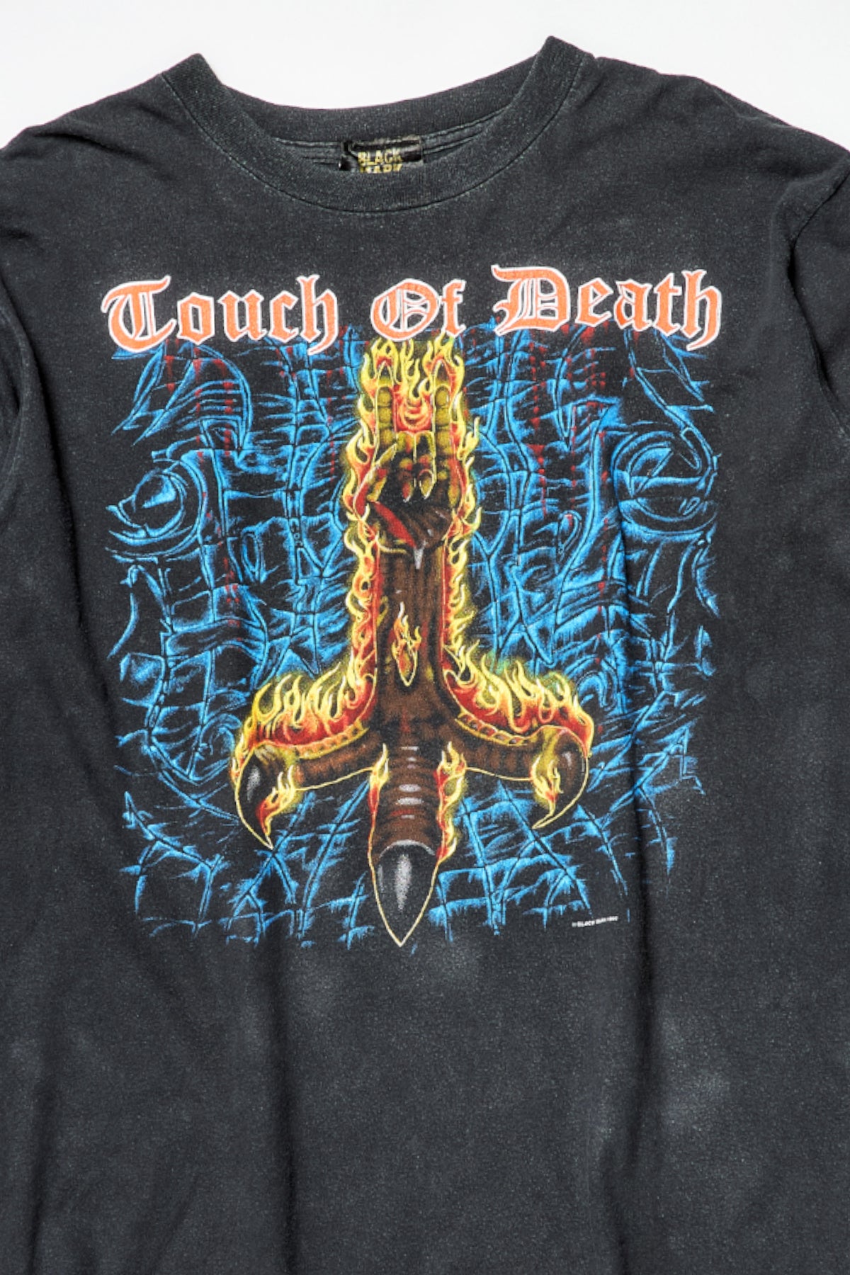 BLACK MARK PRODUCTION / TOUCH OF DEATH LONG SLEEVE TEE SHIRTS（90s）