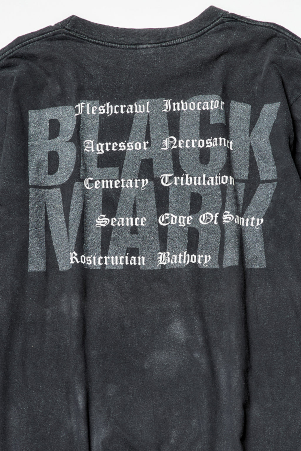 BLACK MARK PRODUCTION / TOUCH OF DEATH LONG SLEEVE TEE SHIRTS（90s）